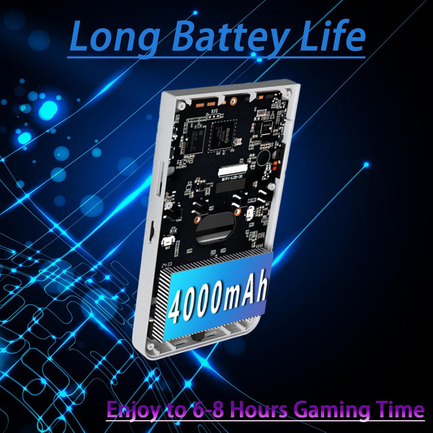 R36MAX Retro Handheld Game Console, 4000Mah Battery with 4 Inch IPS HD Screen, 6