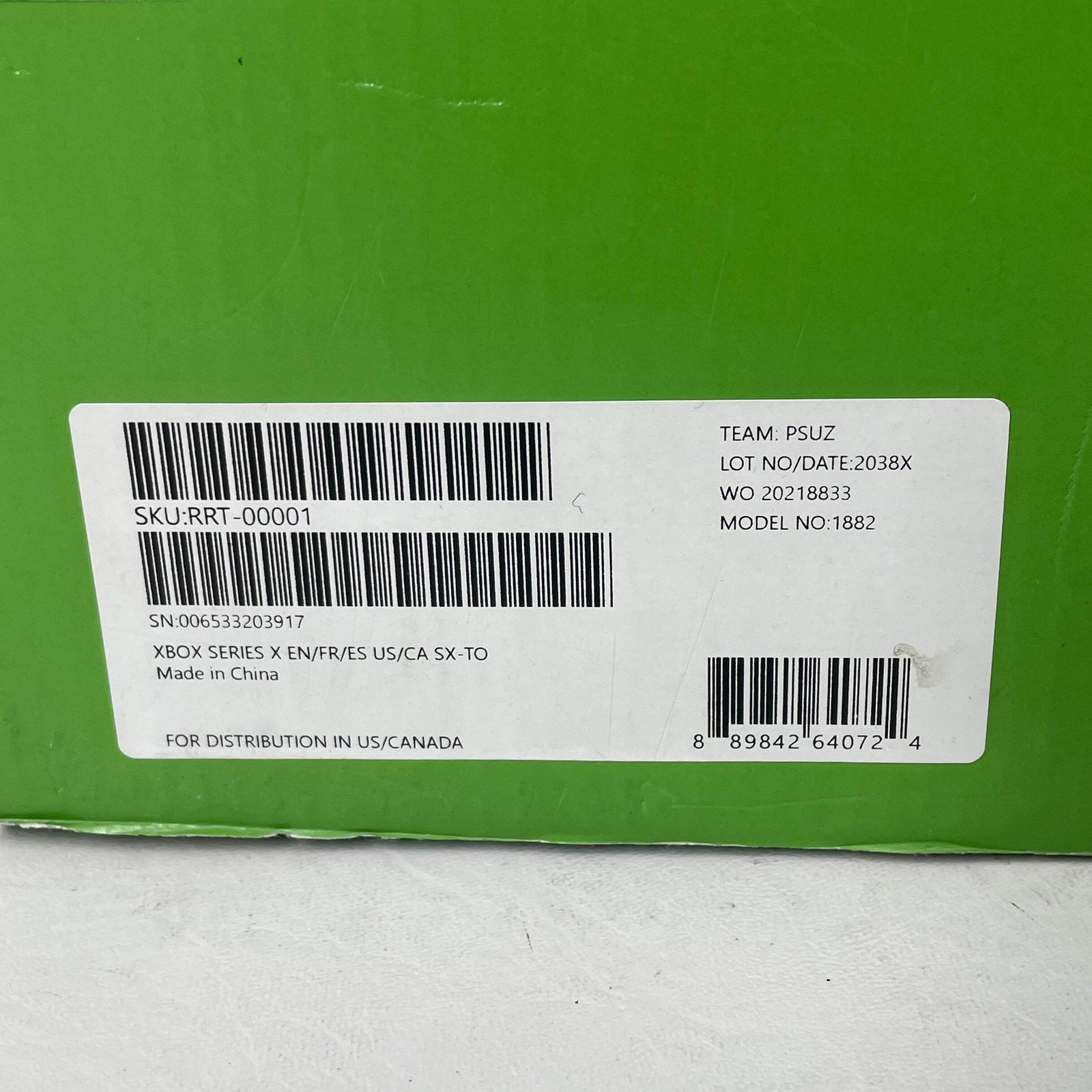 Broken Microsoft Xbox Series X 1TB Console Gaming System 1882 /Bad HDMI