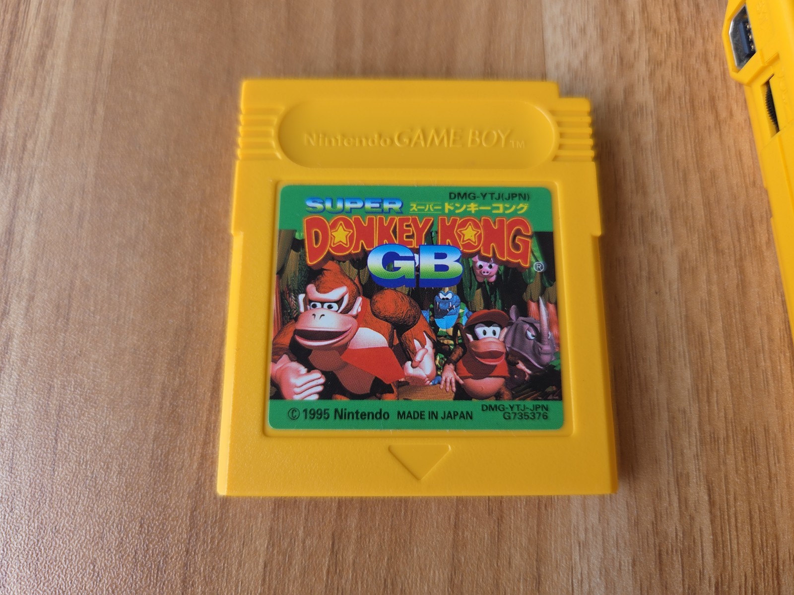 Nintendo Game Boy Pocket MGB-001 – Yellow – 100% OEM – Tested Working