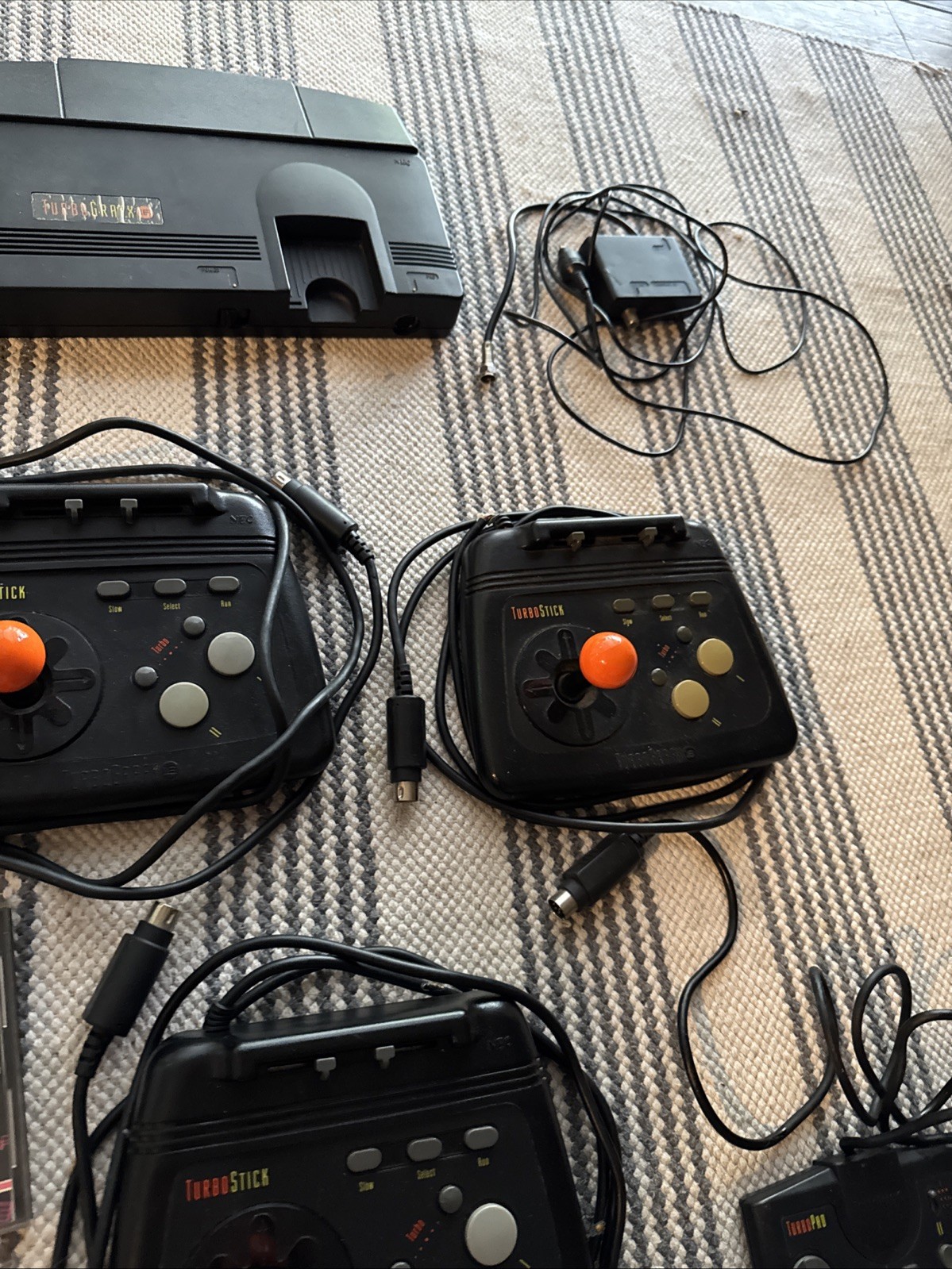 NEC TurboGrafx-16 Console With Three Turbo Stick And More Tested
