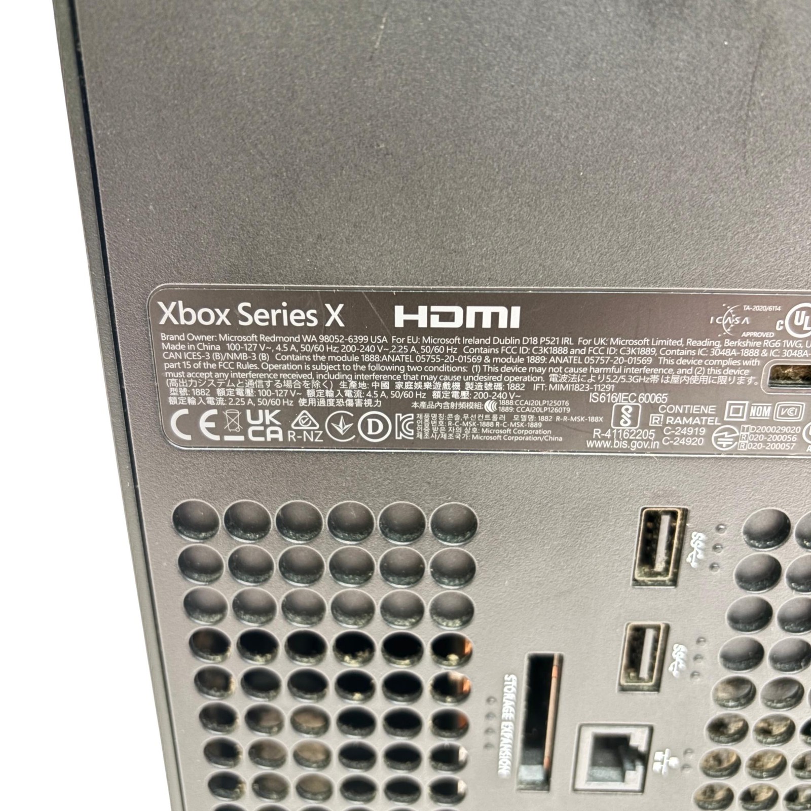 Microsoft Xbox Series X 1882 4K 1TB SSD Black Home Video Game Console 8011