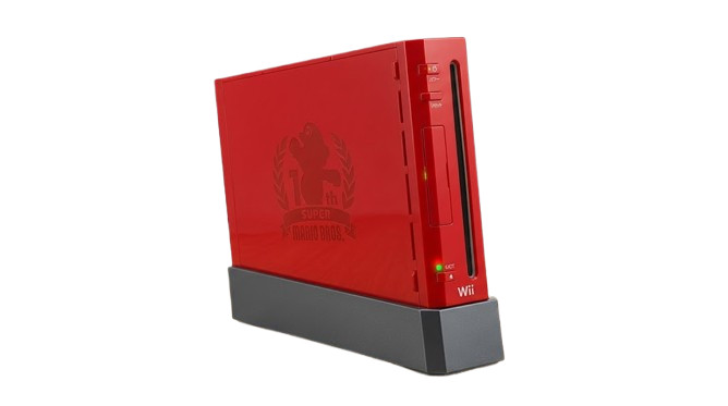 Nintendo Wii Red Console Only RVL-001 GameCube Compatible 1 year warranty