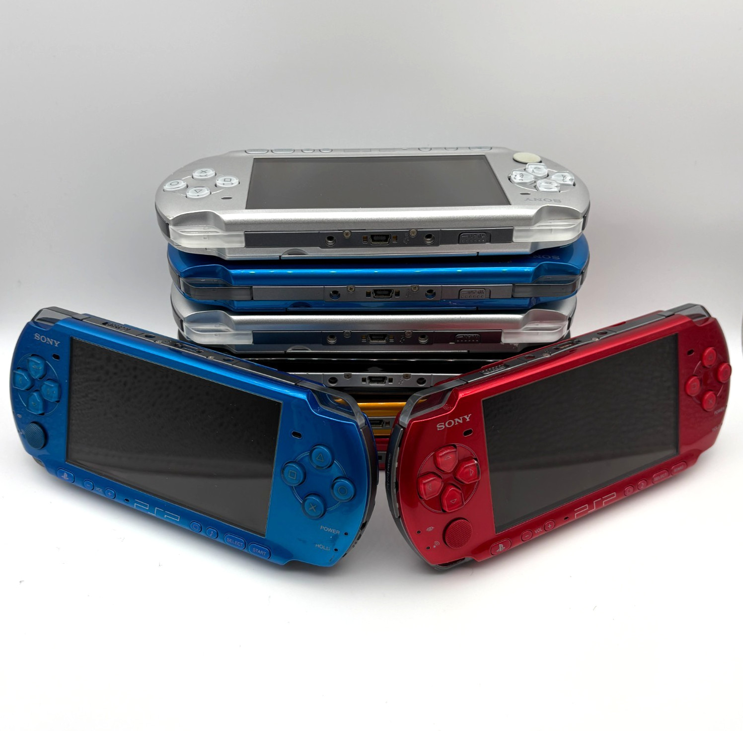 Sony PSP-3000 Console Region Free -Select- Color / Battery / AC / Memory / Games