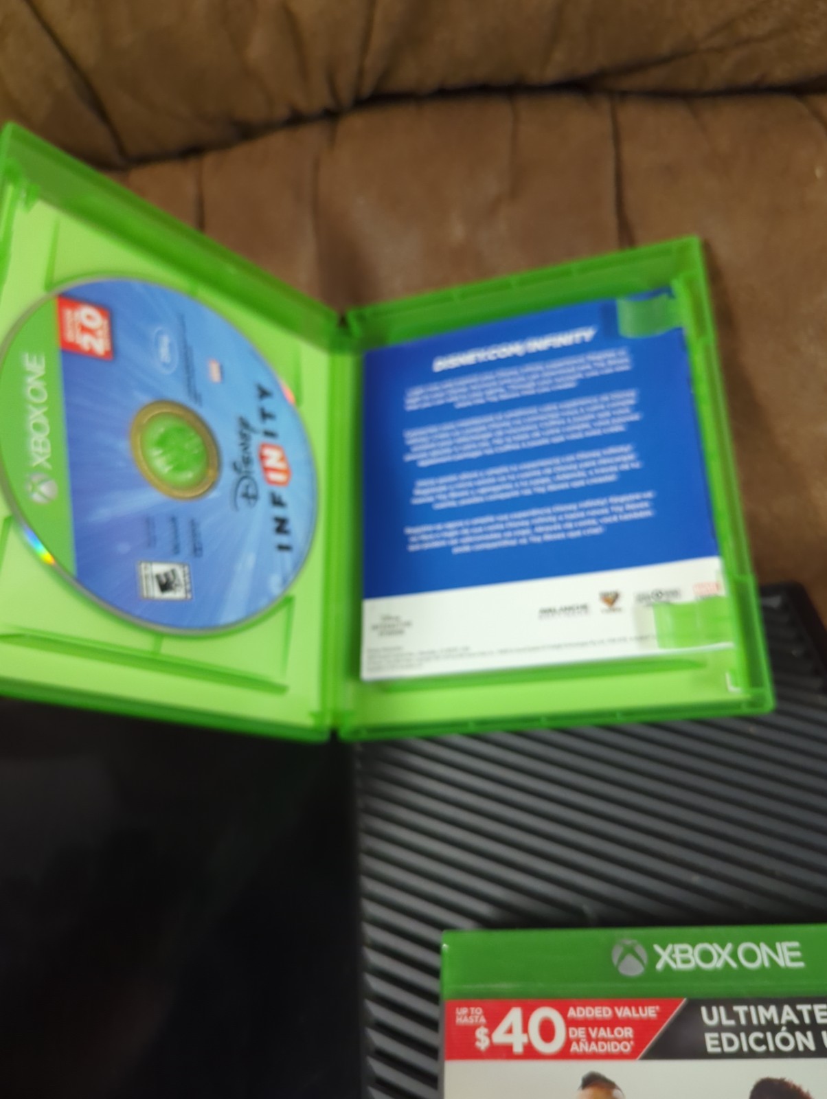 Microsoft Xbox One Console Bundle Cables and Games – Tested Working