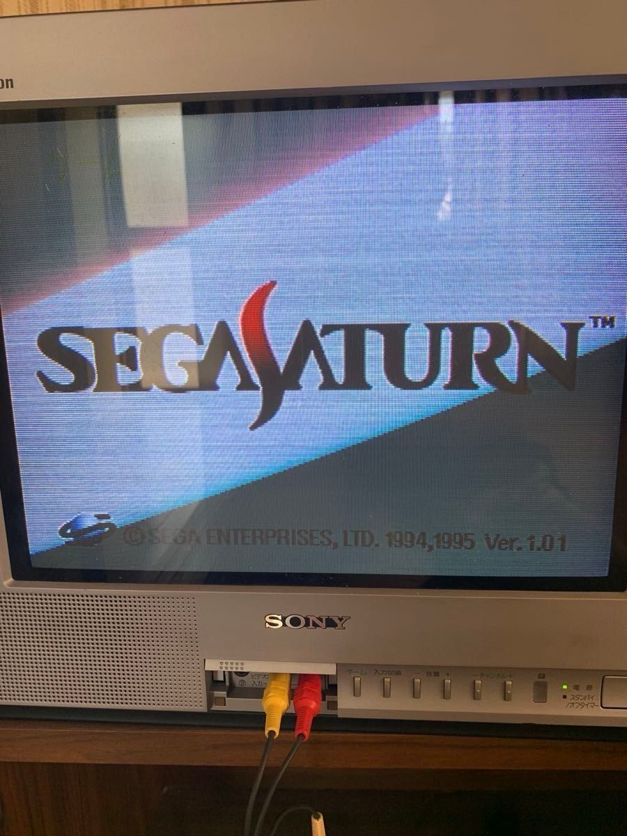 Sega Saturn HST-3200 Console Controller 3 Games Power Memory Tested