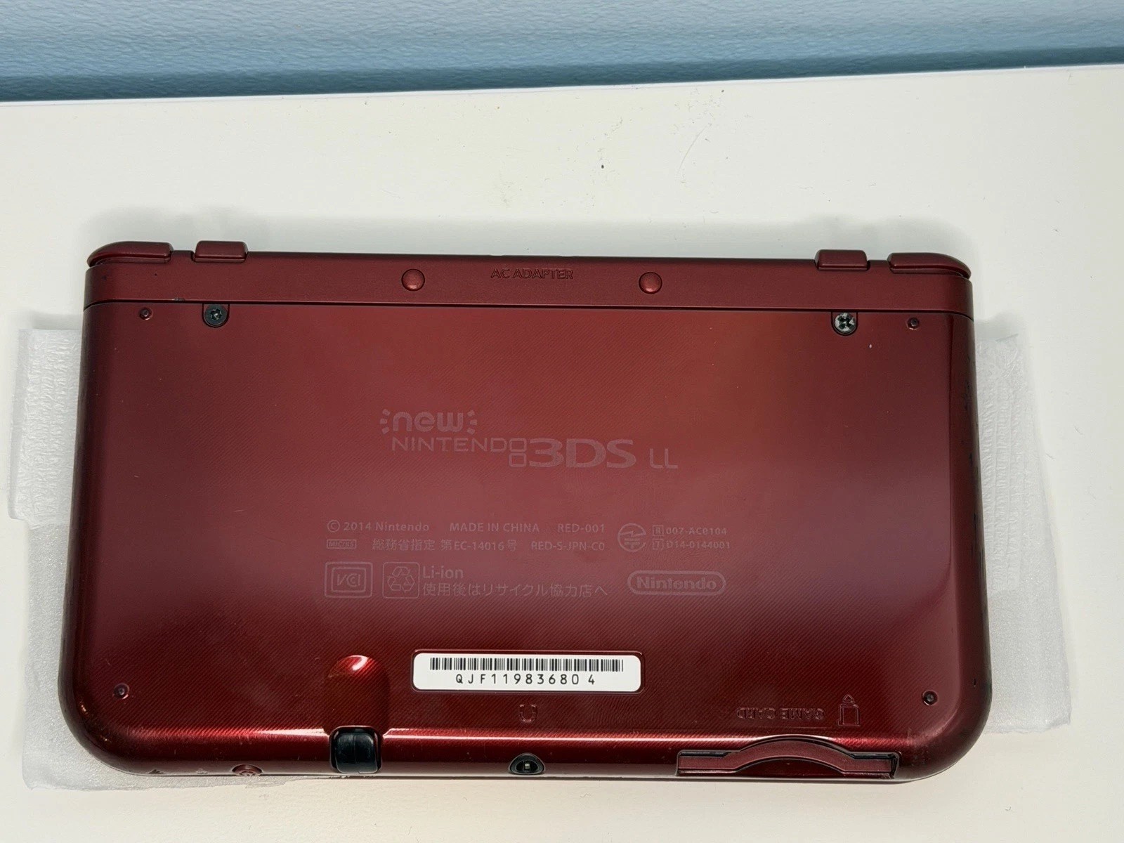 New Nintendo 3Ds XL ,Red , 128GB MicroSD . Tested And Working / Region Free