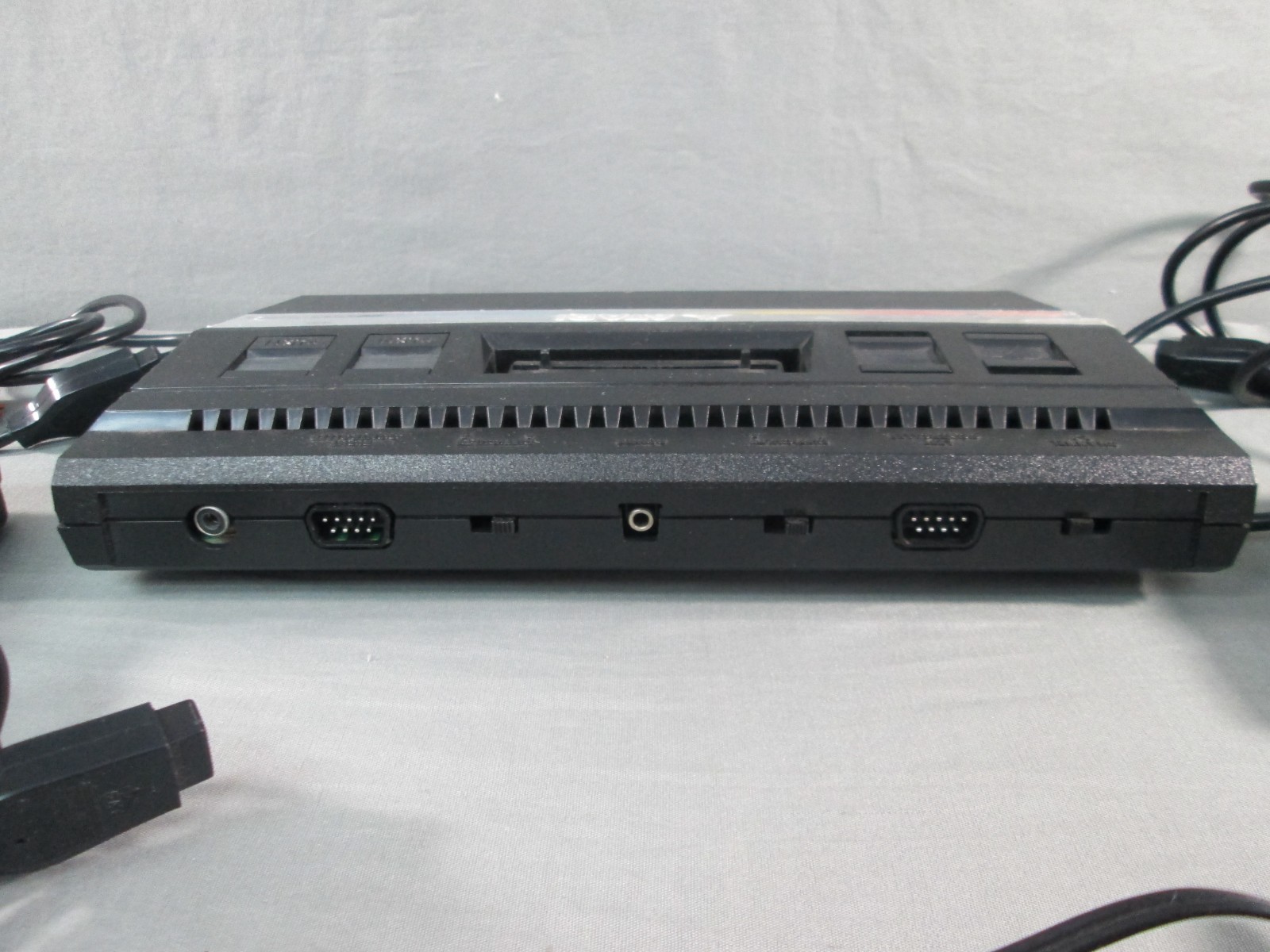 Atari 2600 JUNIOR CONSOLE w/ Controllers & Extras TESTED Vintage 1986 JR #2