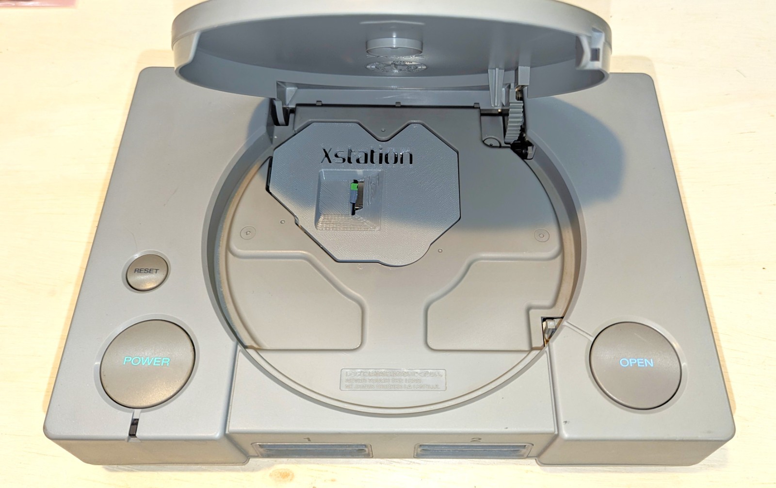 Playstation with xStation ODE, 3D Printed Tray, 128GB SD Card