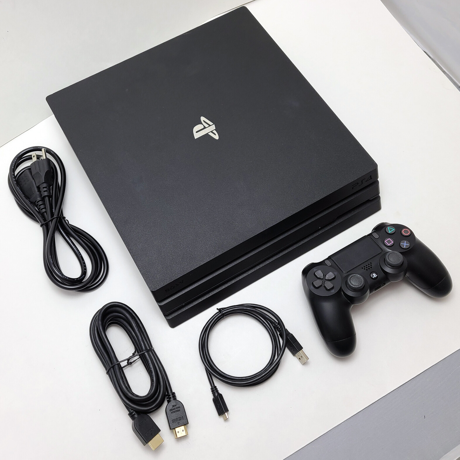 Sony PlayStation 4 Pro 2TB Black Video Game System 4K Console PS4 PRO Bundle