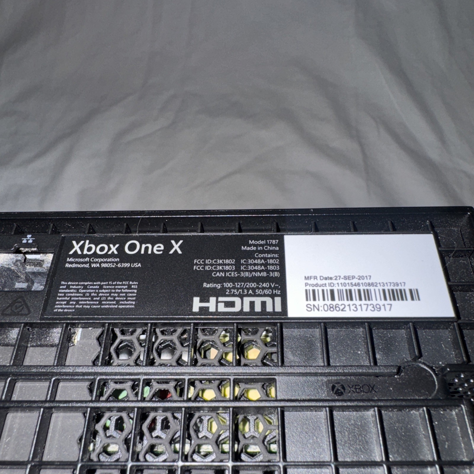 Microsoft Xbox One X 1TB Console – Black Free Shipping