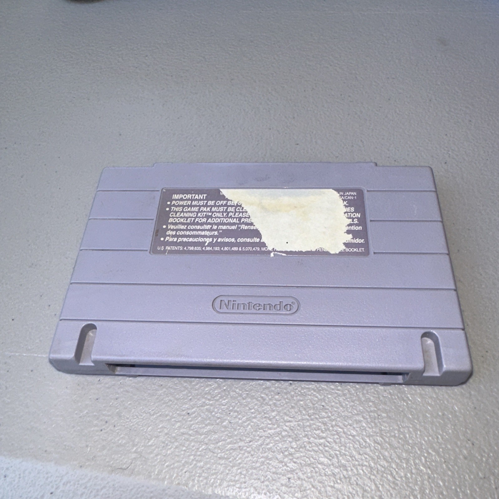 Barbie Super Model SNES Super Nintendo – Tested & Working – 1993 Game