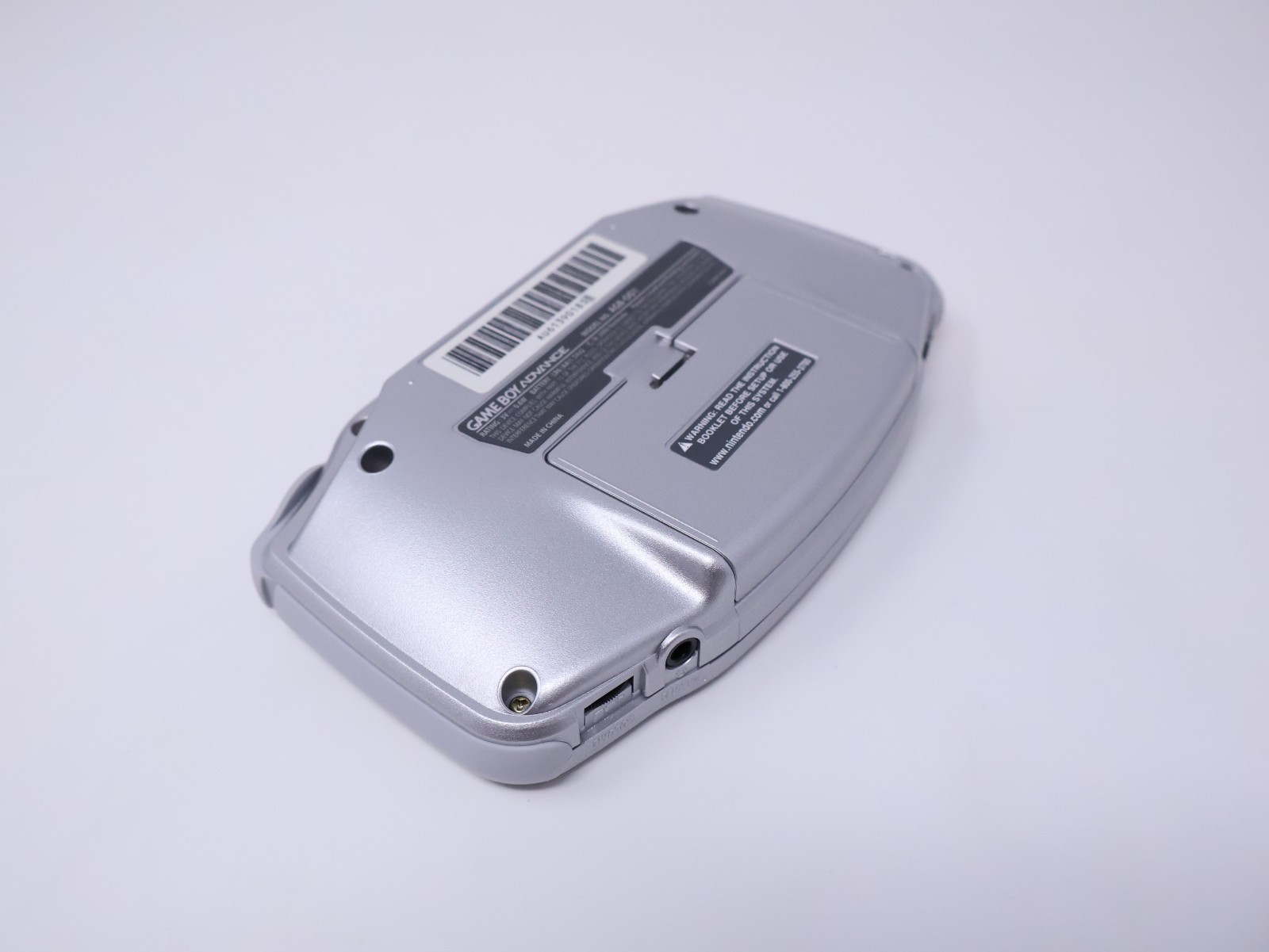 Nintendo Game Boy Console Silver Limited Edition Platinum Minty Open Box Rare