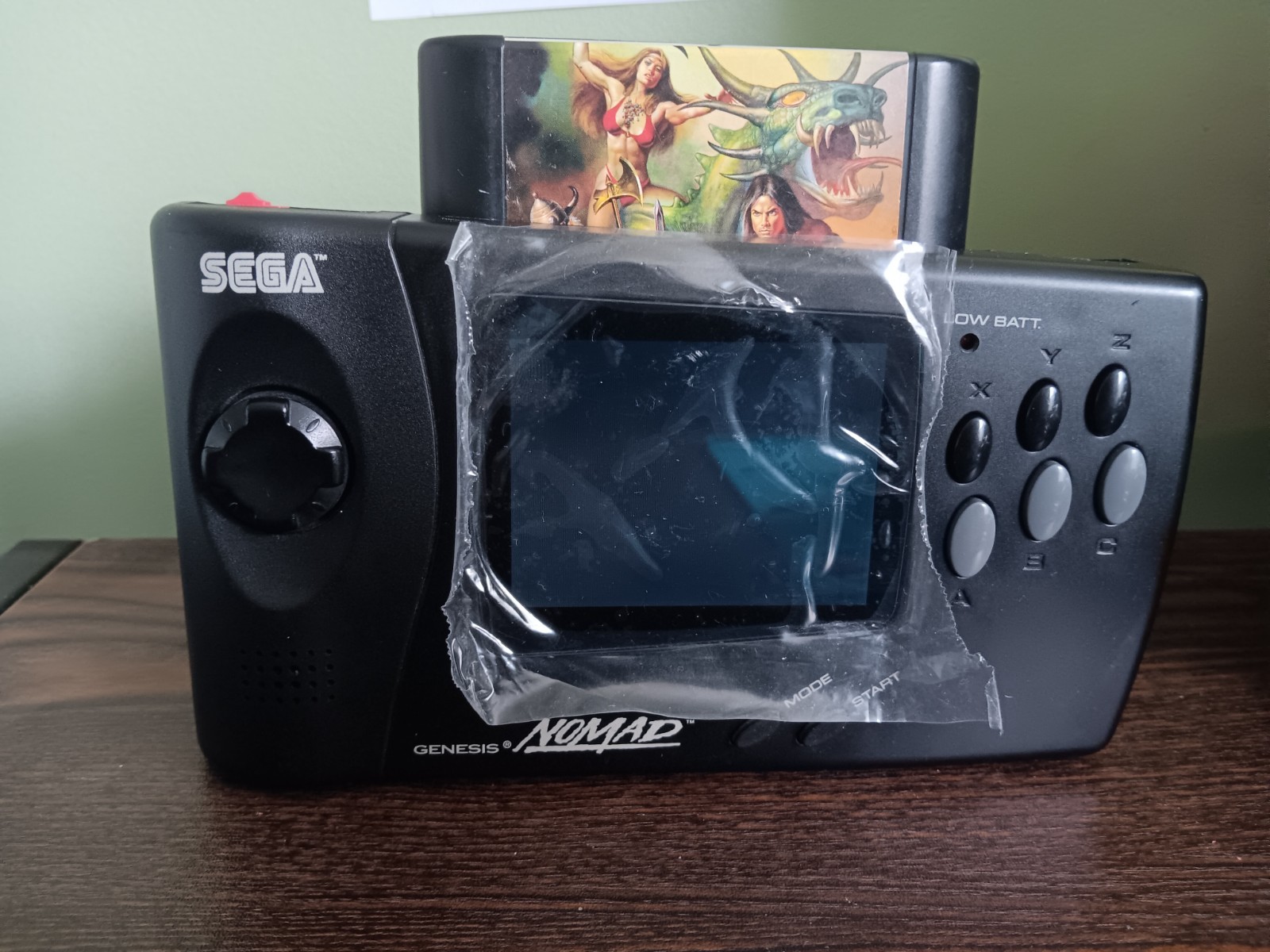 Sega Nomad/ New LCD, Recap, SMS & Saga Cd mod. Free region mod