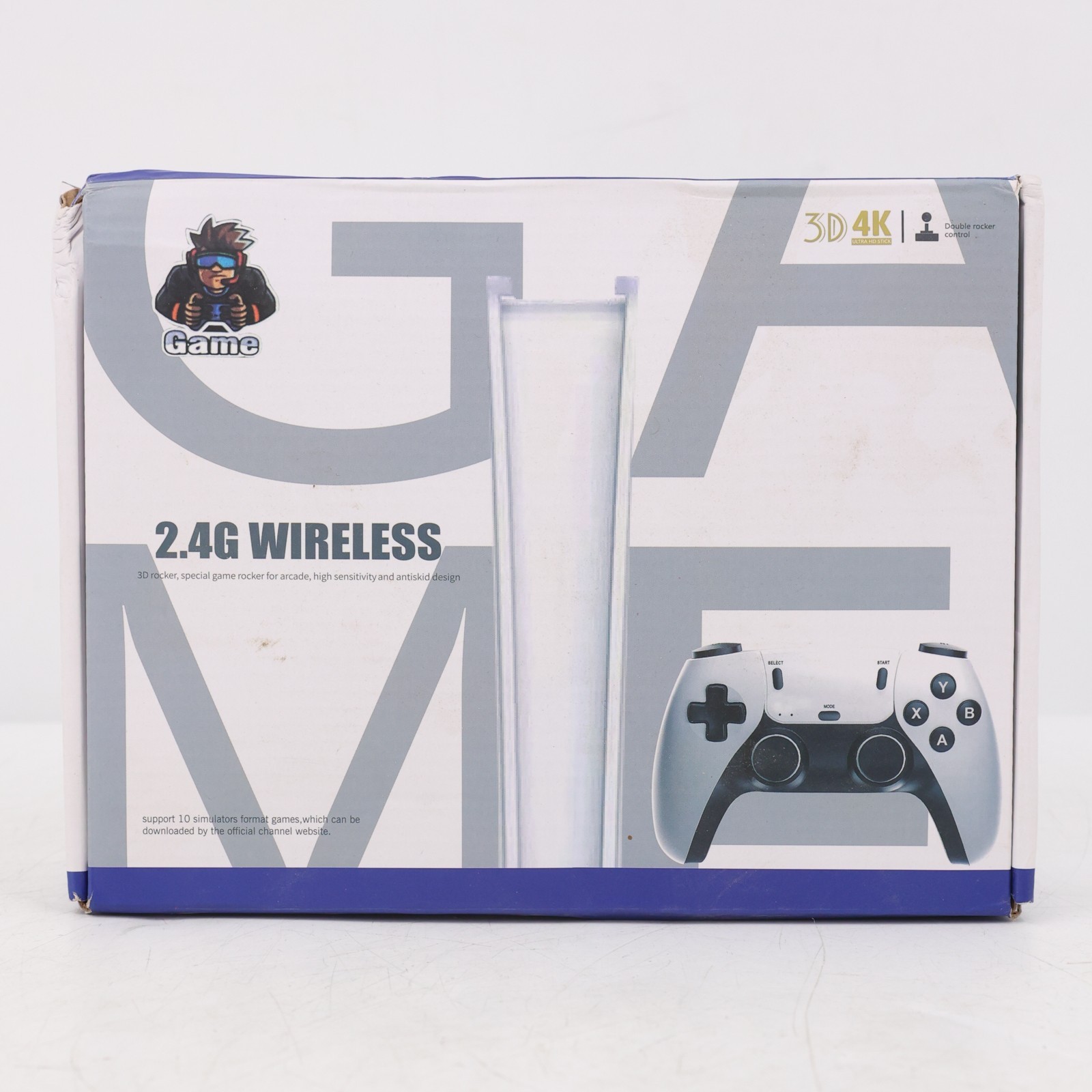 4K Game Stick Pro Wireless Retro Gaming Console System 2 Controllers
