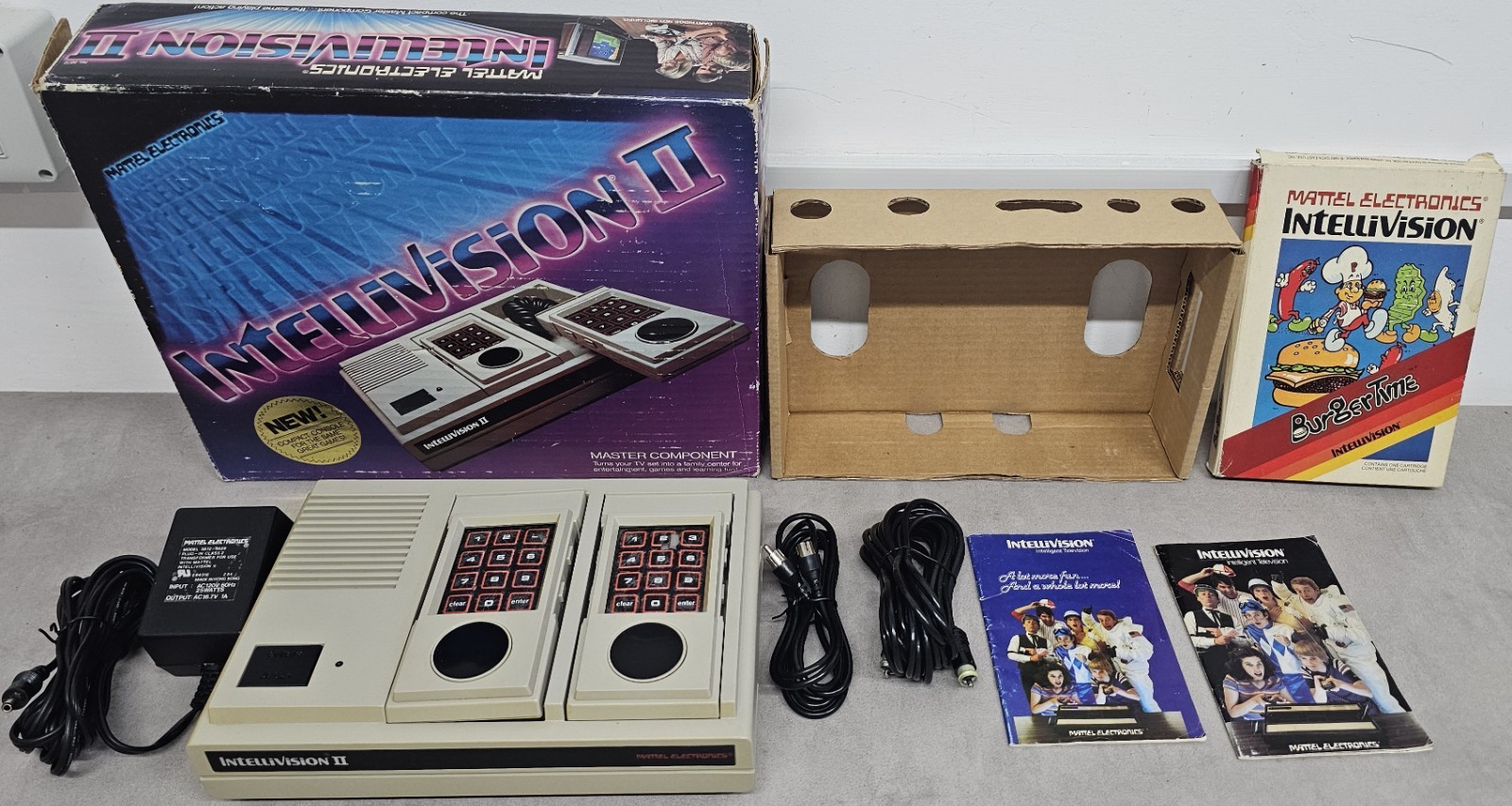 Mattel Intellivision 2 NTSC-U/C Beige Home Console RF 1 Unit