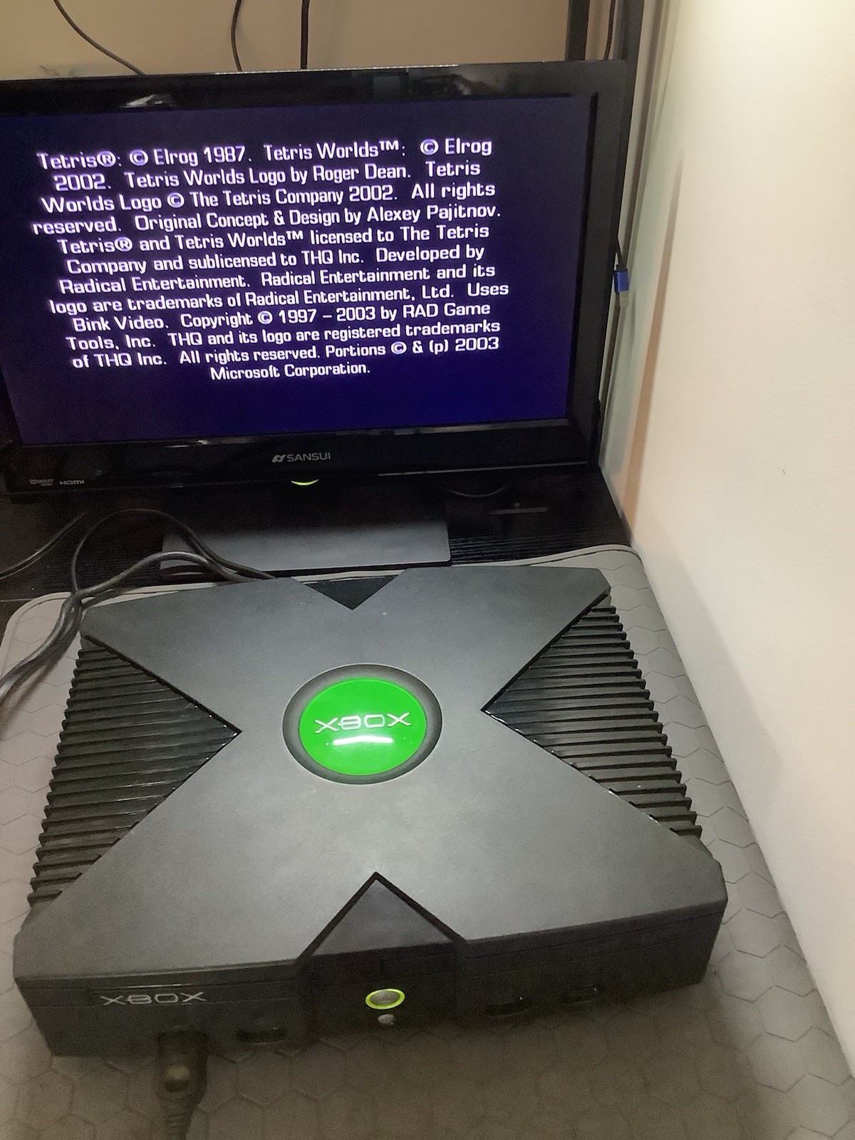 010 Xbox Original Console W/ Samsung Drive, Cords, New Belt & Thermal Paste