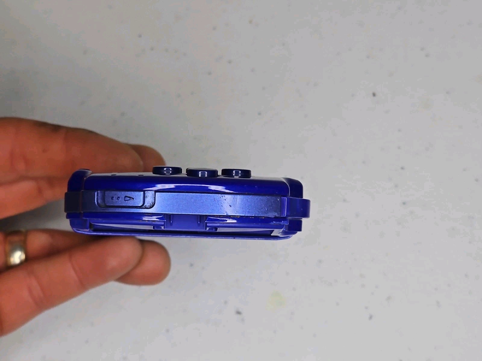 PSP-2001 Blue Playstation Portable Console FOR PARTS