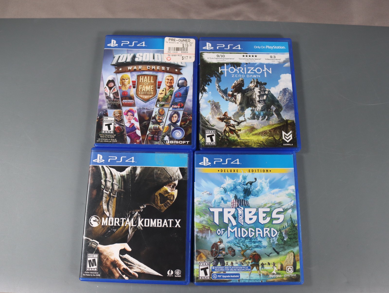 Sony Playstation 4 500GB Black Console PS4 W/ Controller & Cords & Games Tested