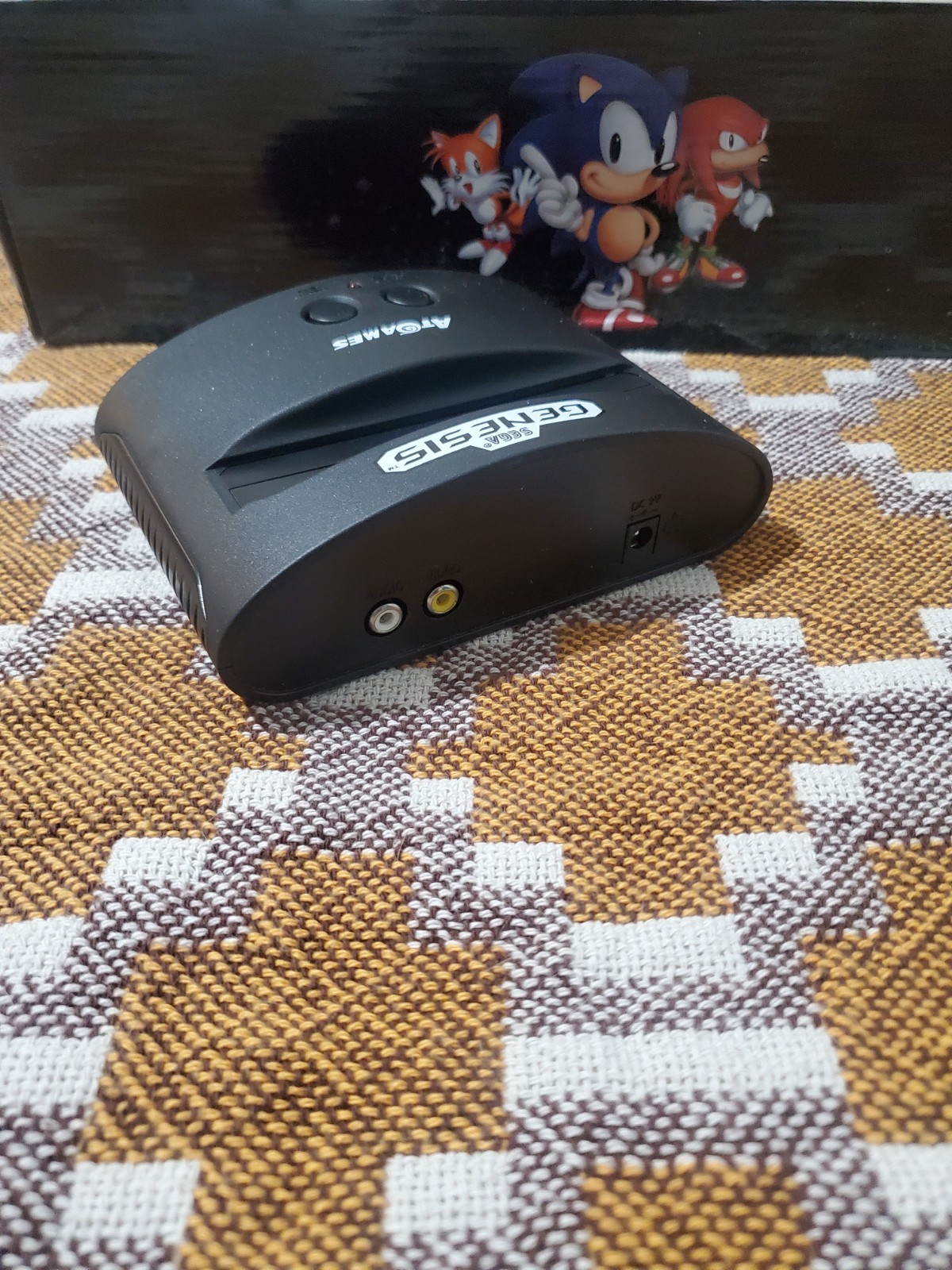 AtGames Sega Genesis Classic Console 80 Games Plug N Play 2 wireless Controllers