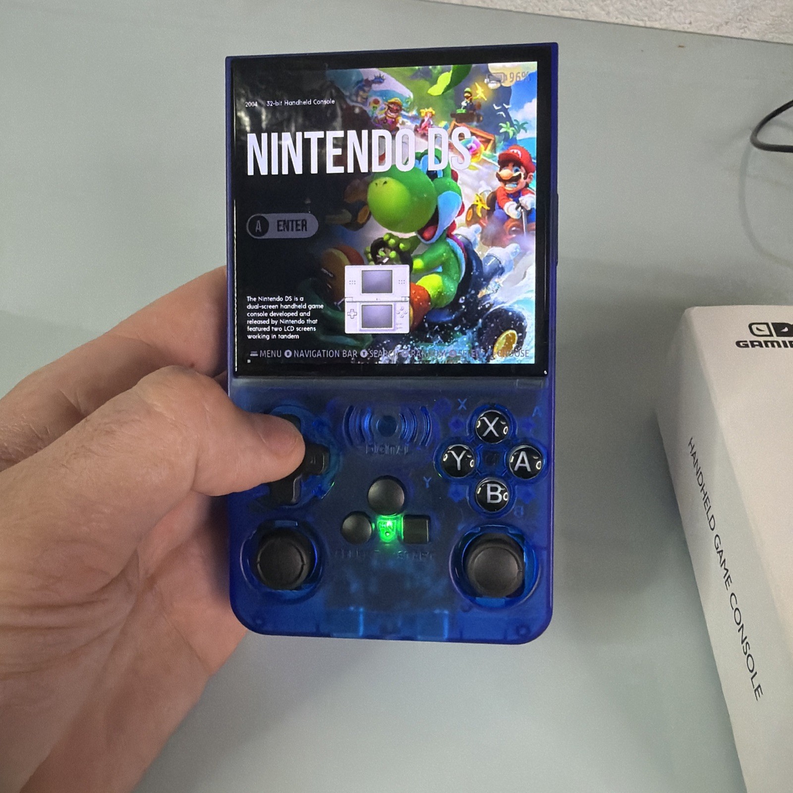 GAMINJA ANS13 Handheld Electronic Portable Pocket Video Player 64GB Gaming Conso