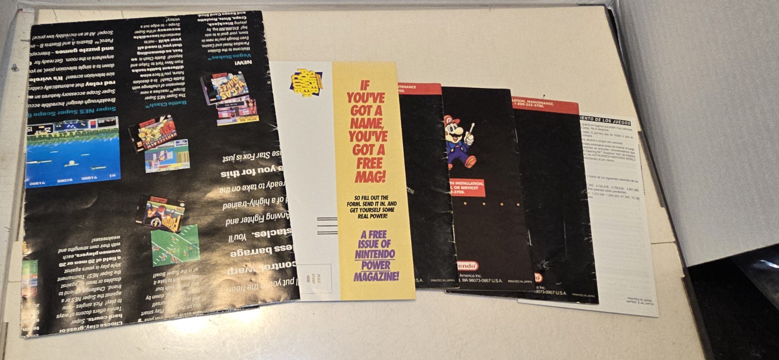 Super Nintendo SNES Console Super Set in Box Mario All-Stars Bonus