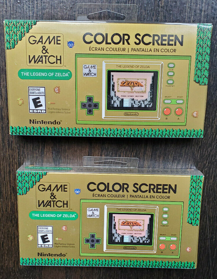 (1) NEW SEALED Nintendo Game & Watch The Legend of Zelda IN HAND! FREE SHIPPING!