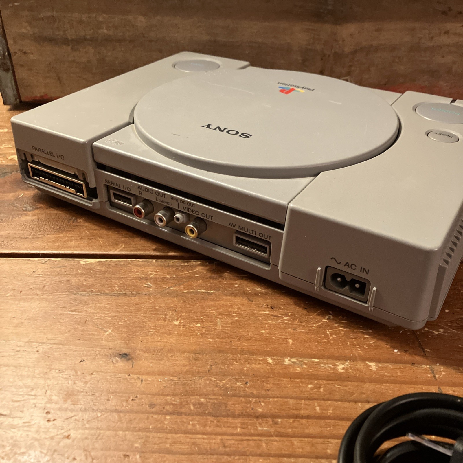Sony PS1 Audiophile Model SCPH-1001 Console RCA Ports CD Audio Tested