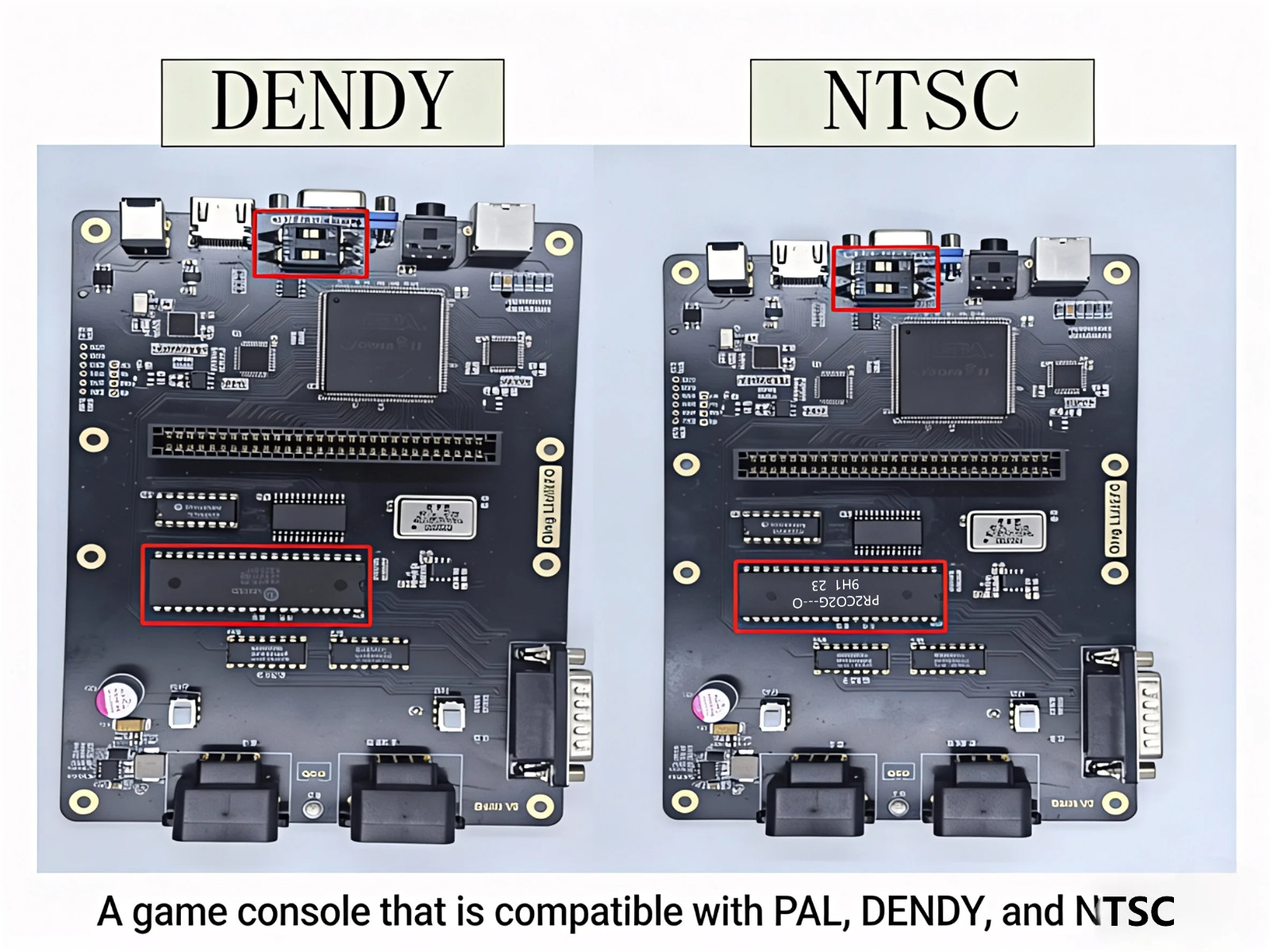 RGB FC HDMI/VGA/AV/S-Video Famicom Console, Supports Dendy, NTSC