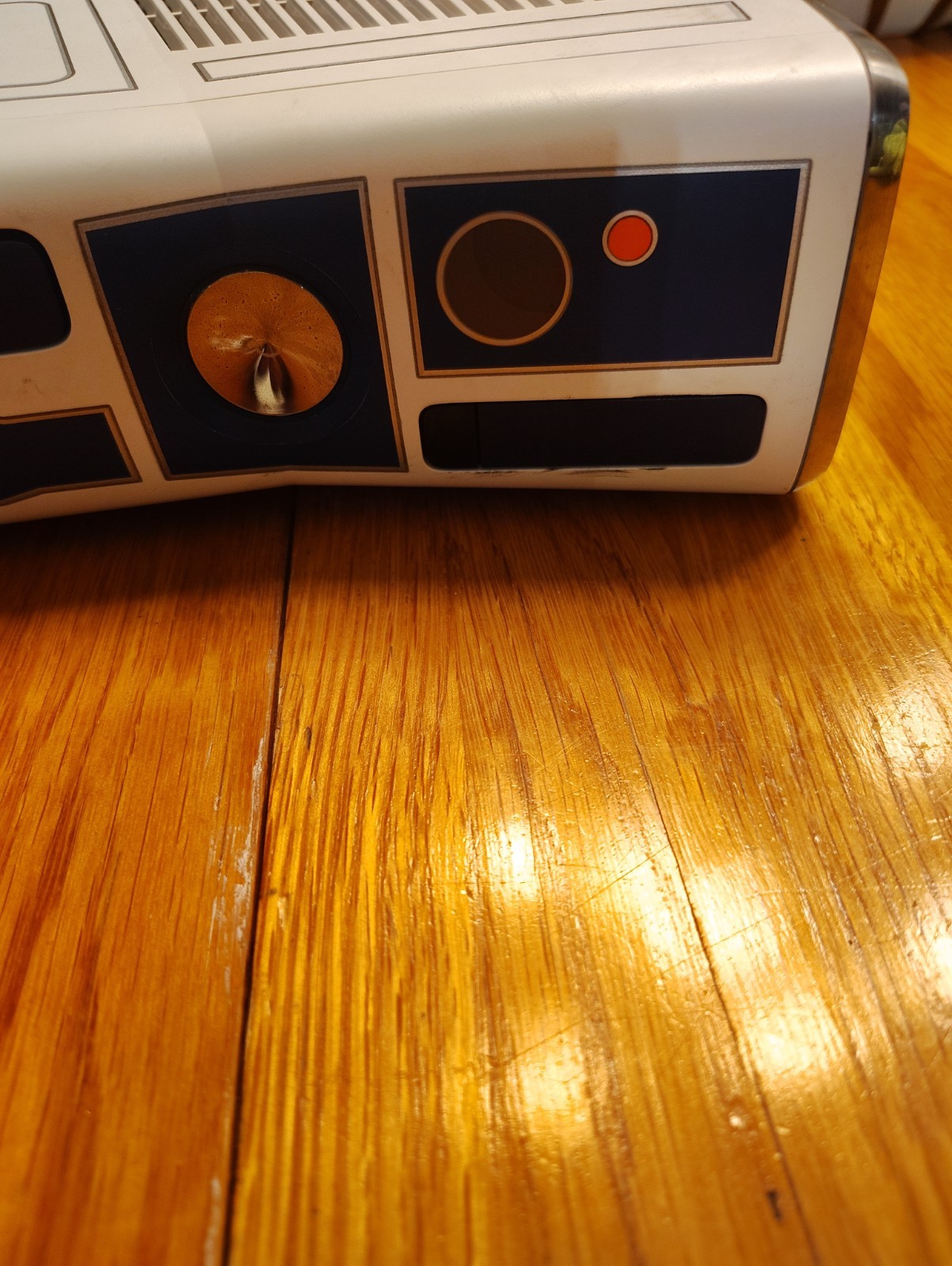 Microsoft Xbox 360 1439 250GB R2D2 Star Wars Limited Edition Console TESTED