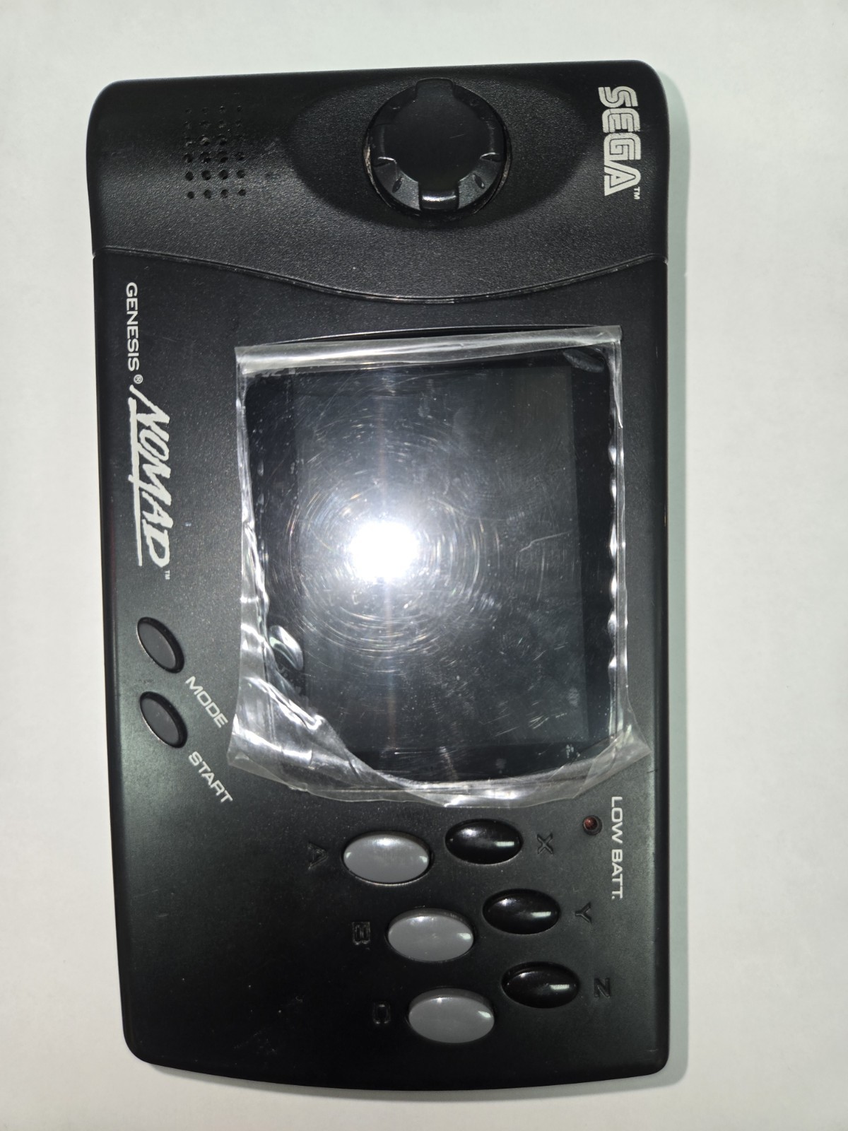 Sega Genesis Nomad, With Replaced Screen.