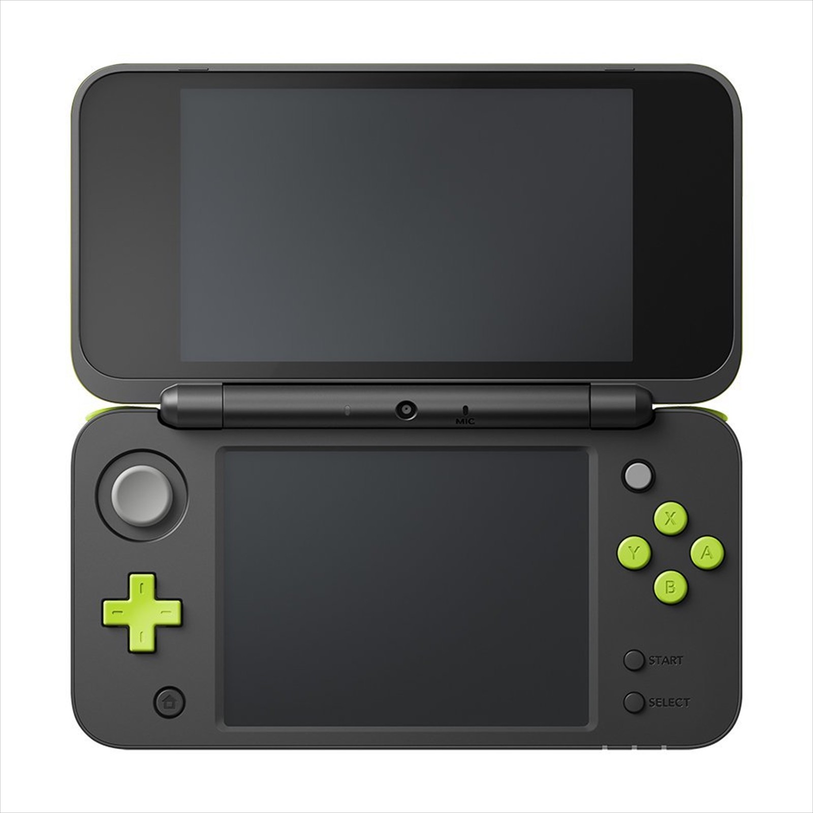 New Nintendo 2DS XL LL Black Lime Console System Japan NEW