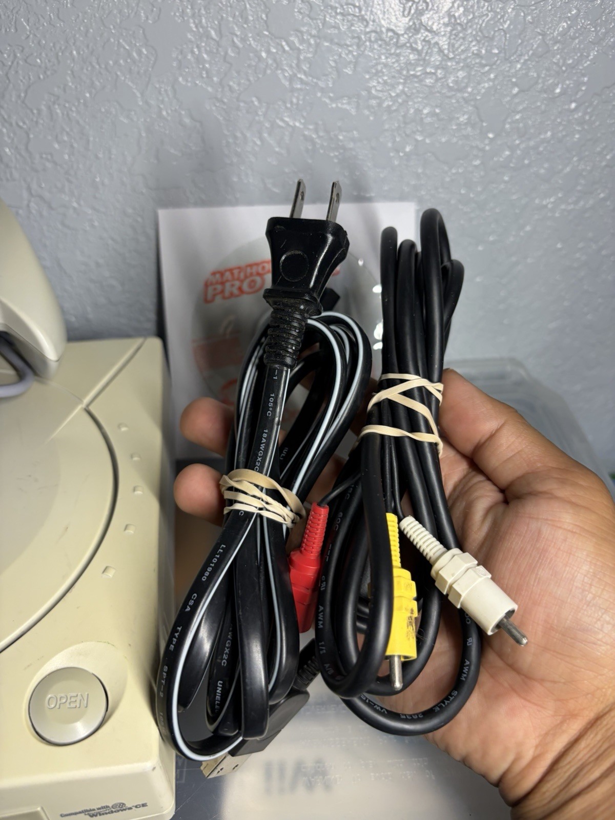 Sega Dreamcast Complete Bundle – Console, Controller, Memory + Cords – Tested