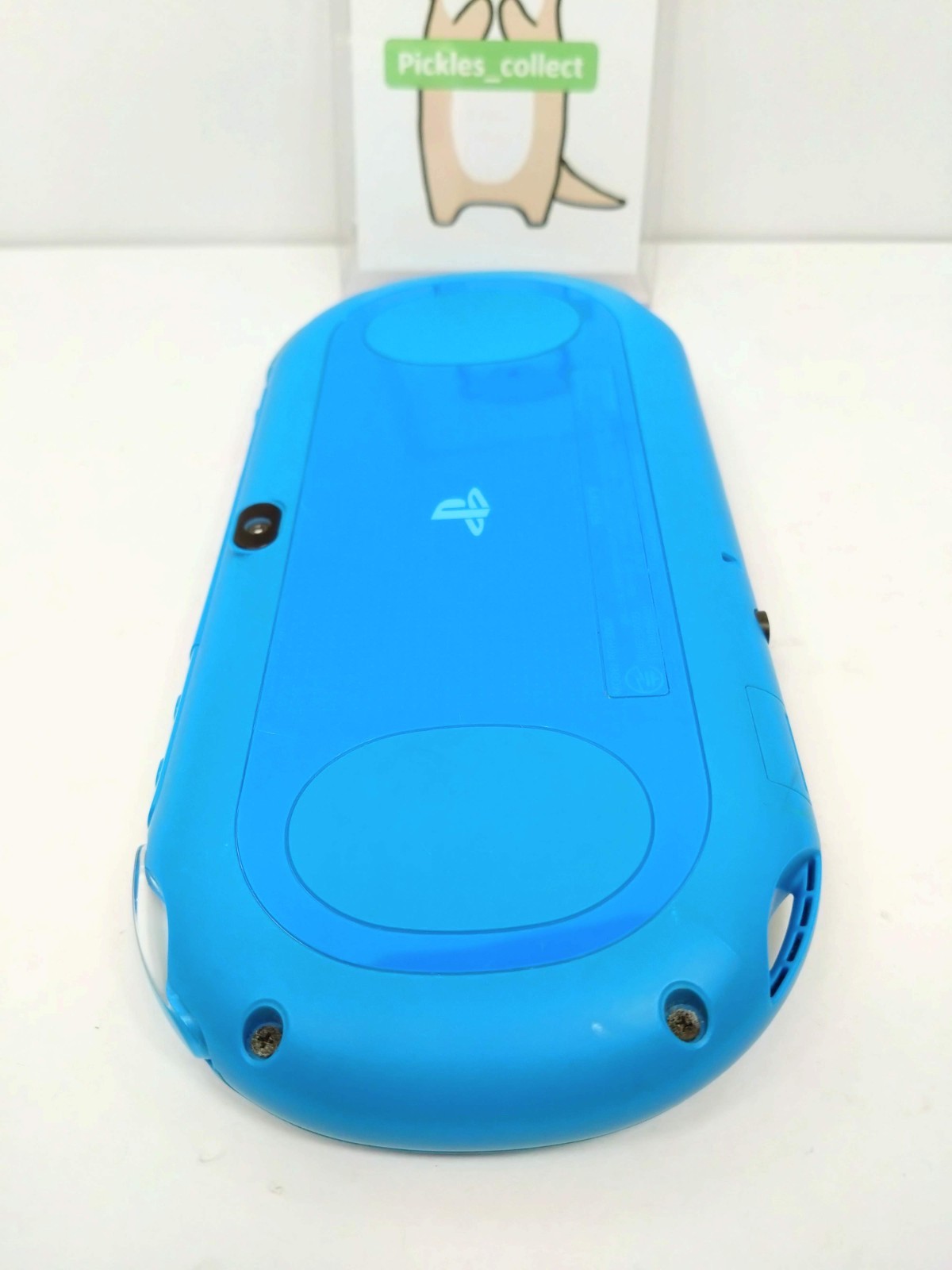 Sony PS Vita Aqua Blue PCH-2000 ZA23 Console only Wi-Fi PSV Slim Tested 0603E