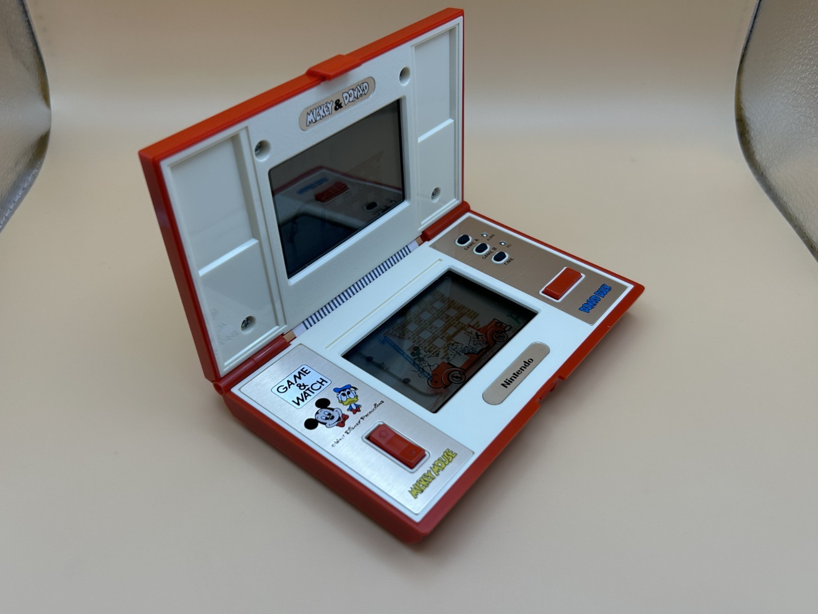Nintendo Game & Watch MICKEY & DONALD DM-53 Multi Screen 1982 In Box 1982