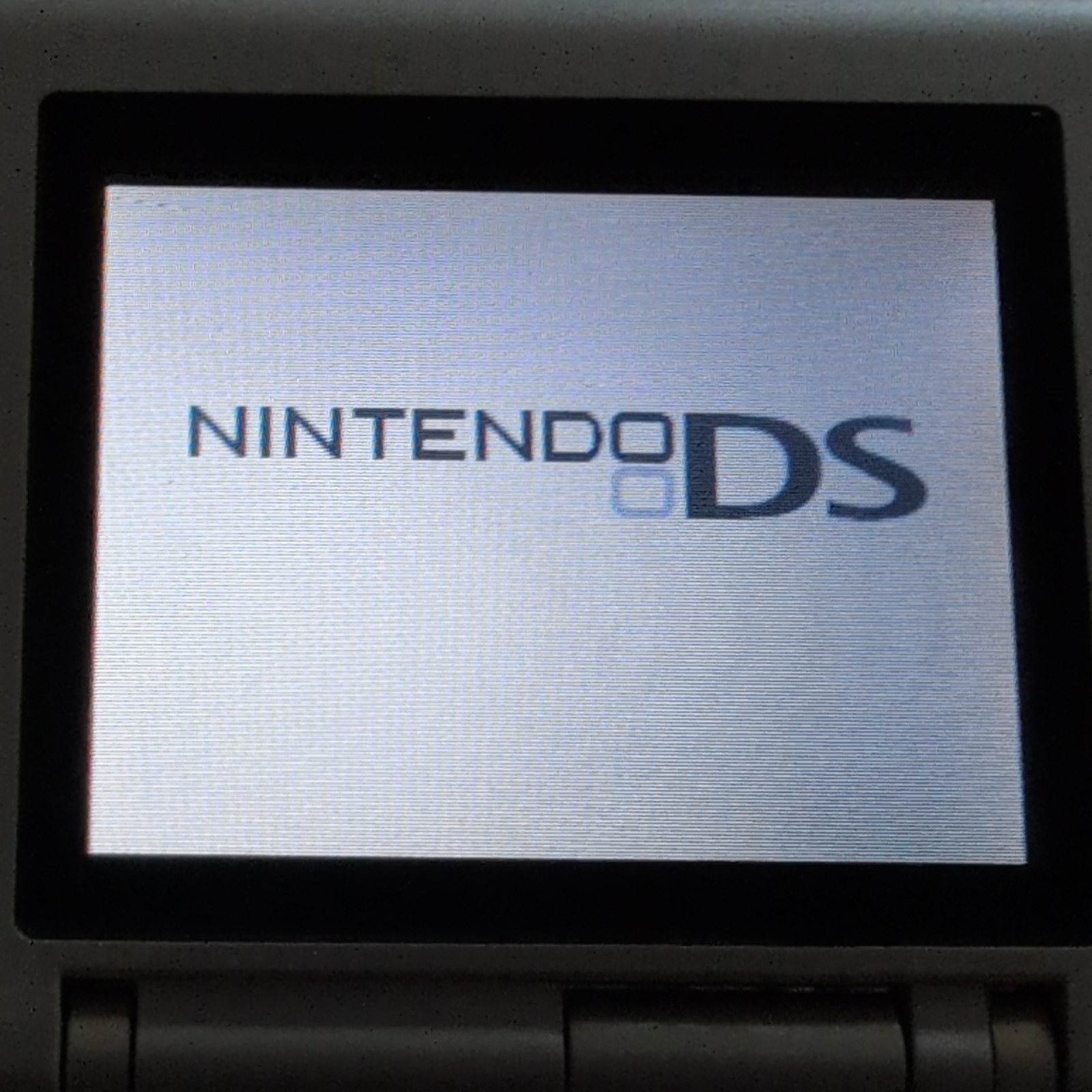 Nintendo DS NTR-001 Silver Handheld Console Tested Region Free NO STYLUS/CHARGER