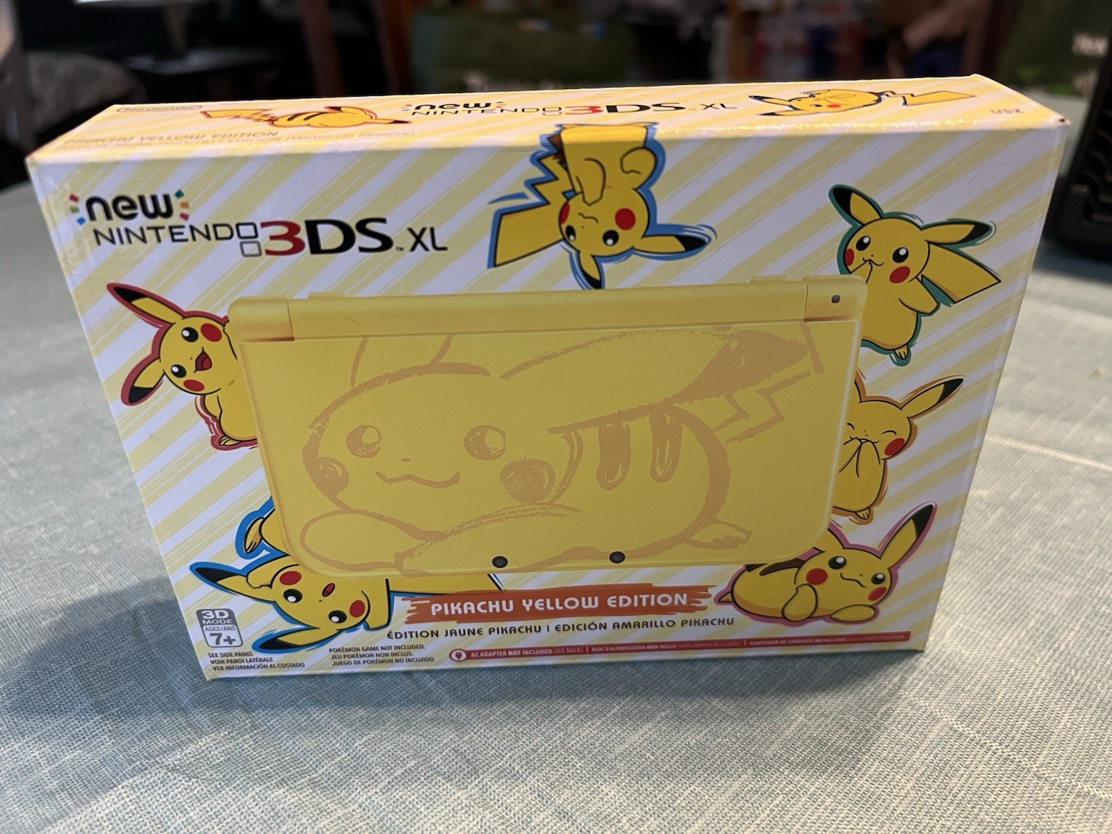 Nintendo New 3DS XL Pikachu Yellow Edition Handheld Console – Yellow