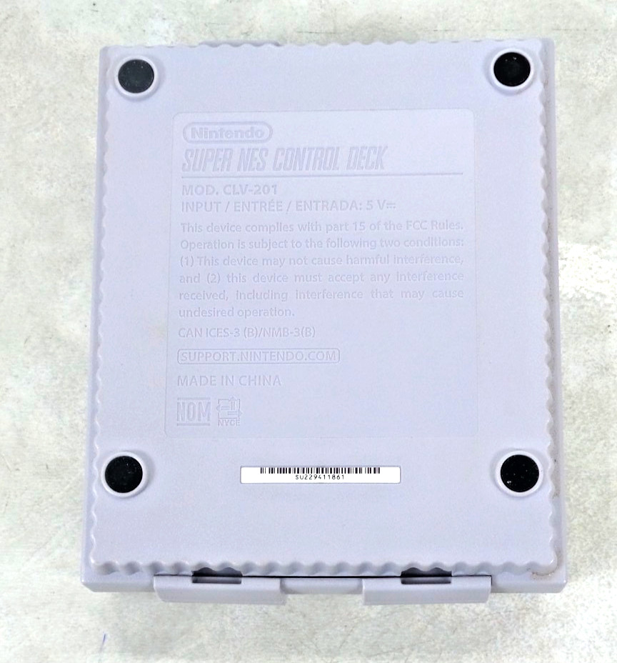 Nintendo Super NES Mini Classic Edition Control Deck (Model CLV-201)