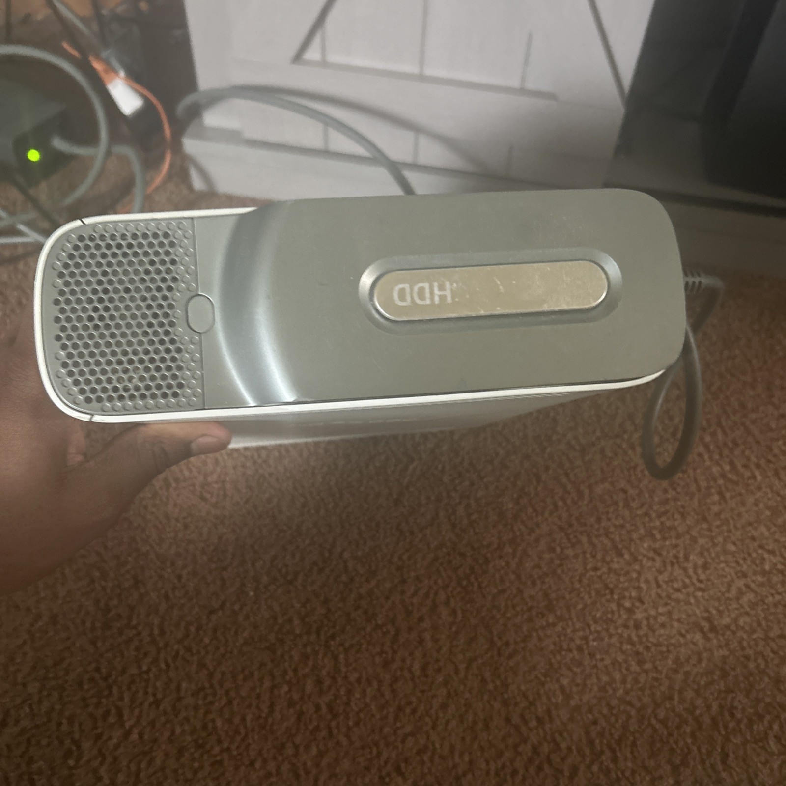 Tested / Working Xbox 360 Fat 20GB Console White: Controller, HDAV, Power Cable