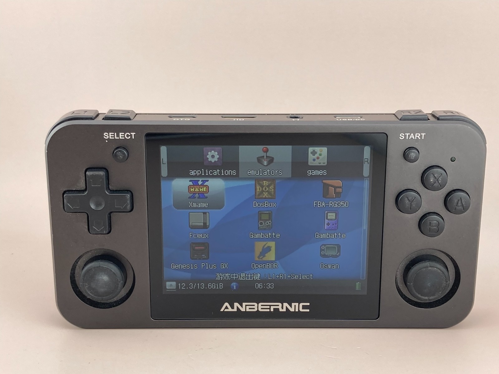 ANBERNIC RG350m 16G Retro Android Gaming Handheld Console, SD