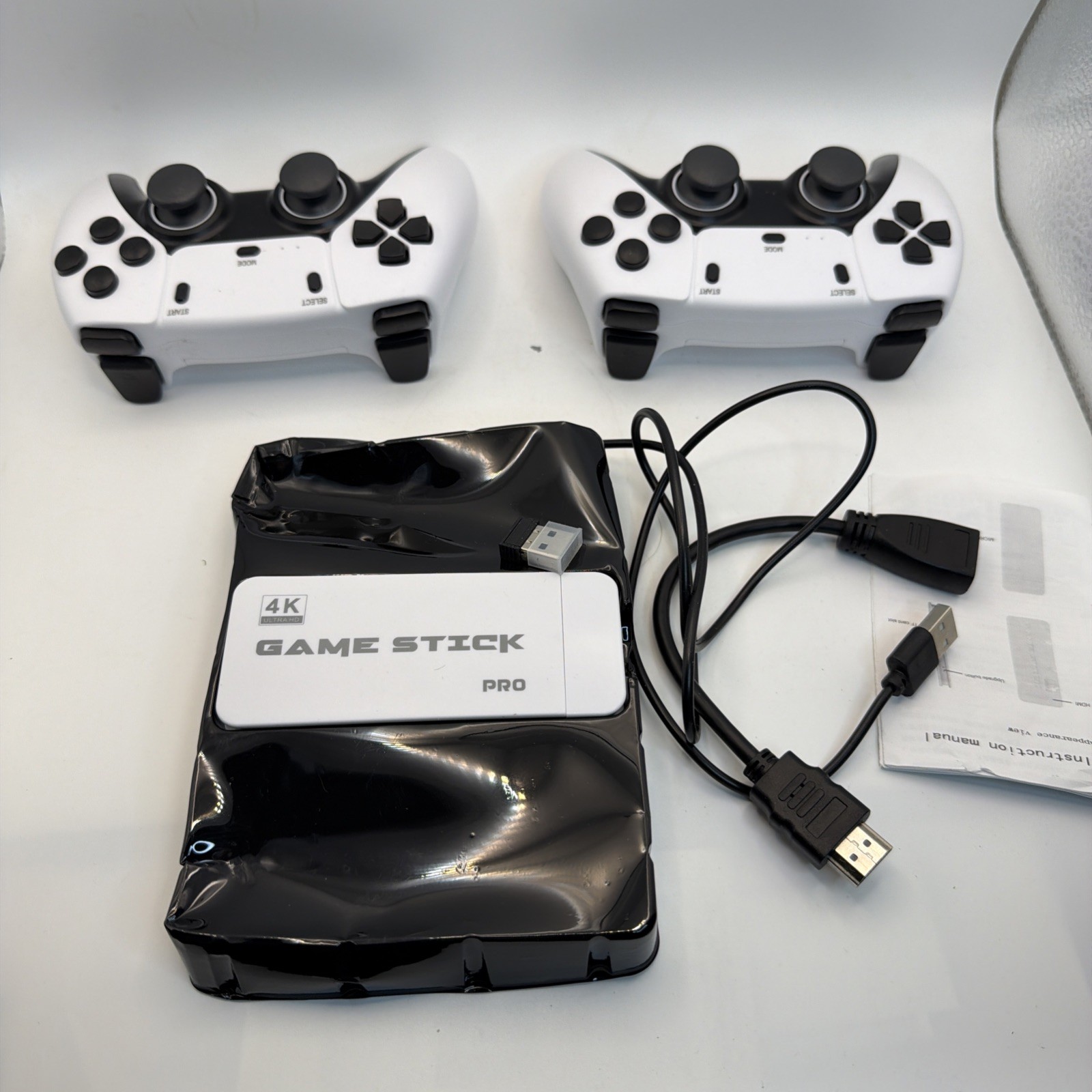 M15 Pro 4K Game Stick Console – 64GB/128GB with Wireless Gamepads & Classic Game