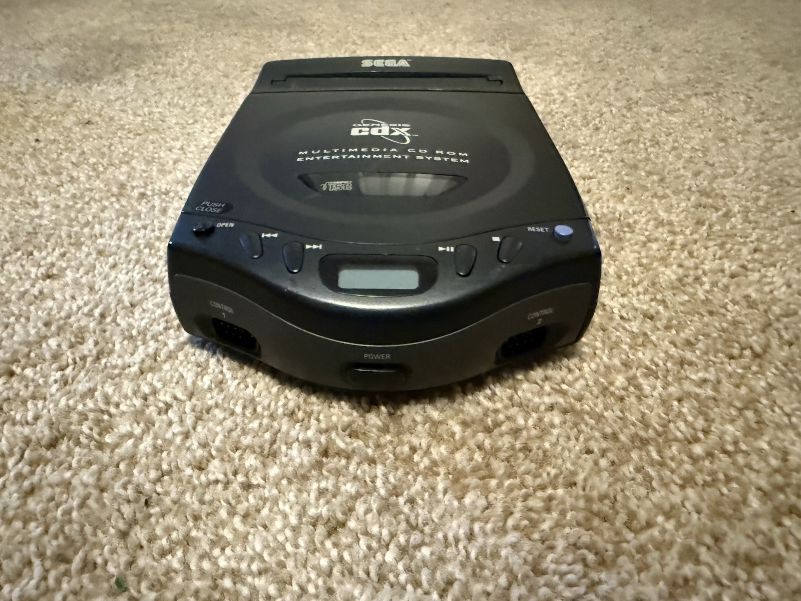 Sega Genesis CDX Console Only Cleaned And Tested (read)