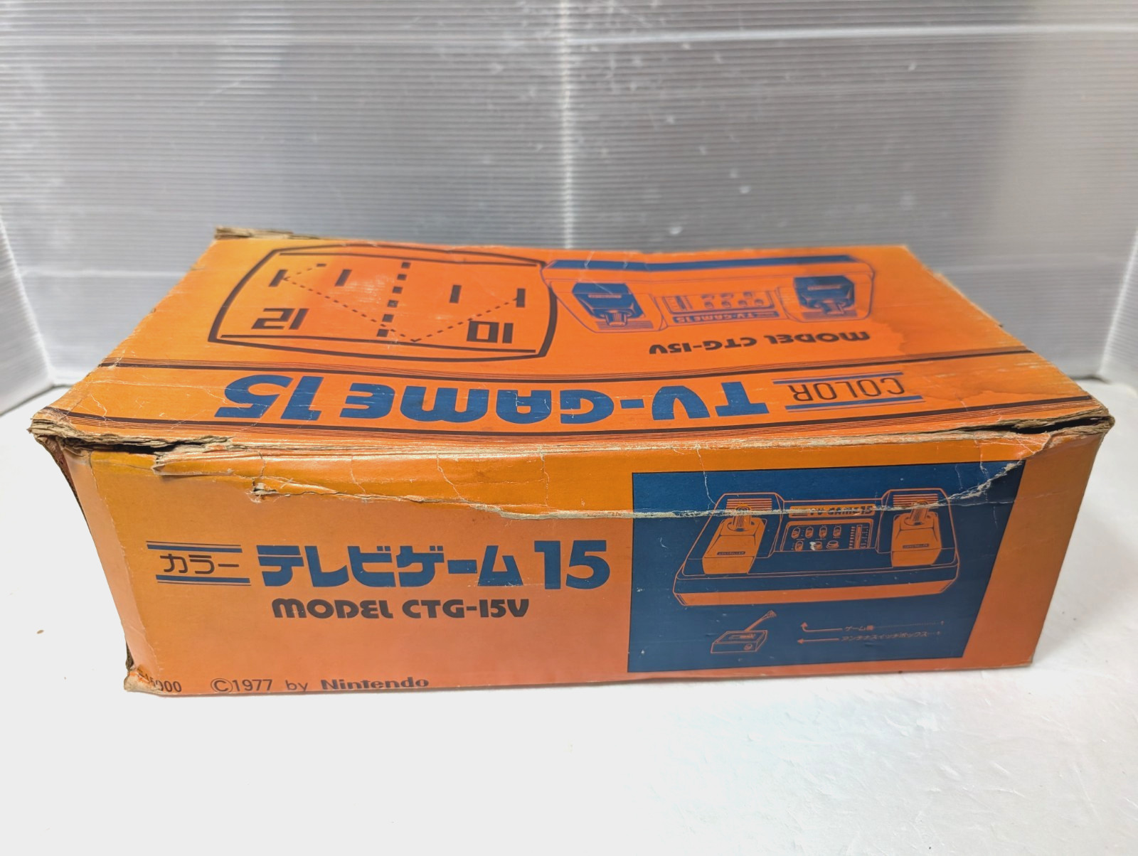 Nintendo Color TV game TV-GAME15 CTG-15V console Japan Box Manual