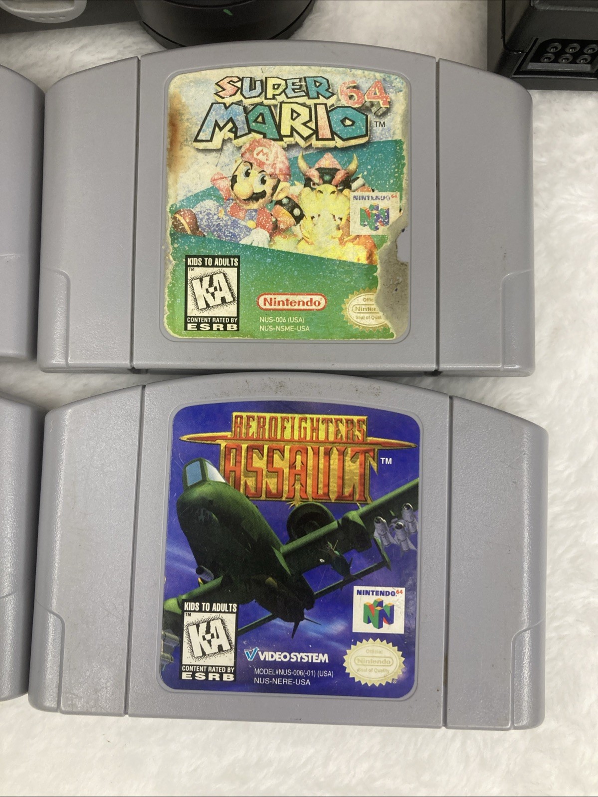Nintendo N64 Console System Bundle W Controller Cable And 6 Games Tested Works
