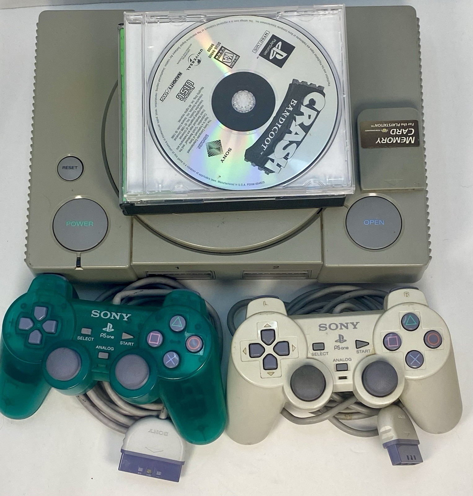 Sony PlayStation 1 Console/Games Lot Bundle TESTED WORK PS1 Video Game System 🎮