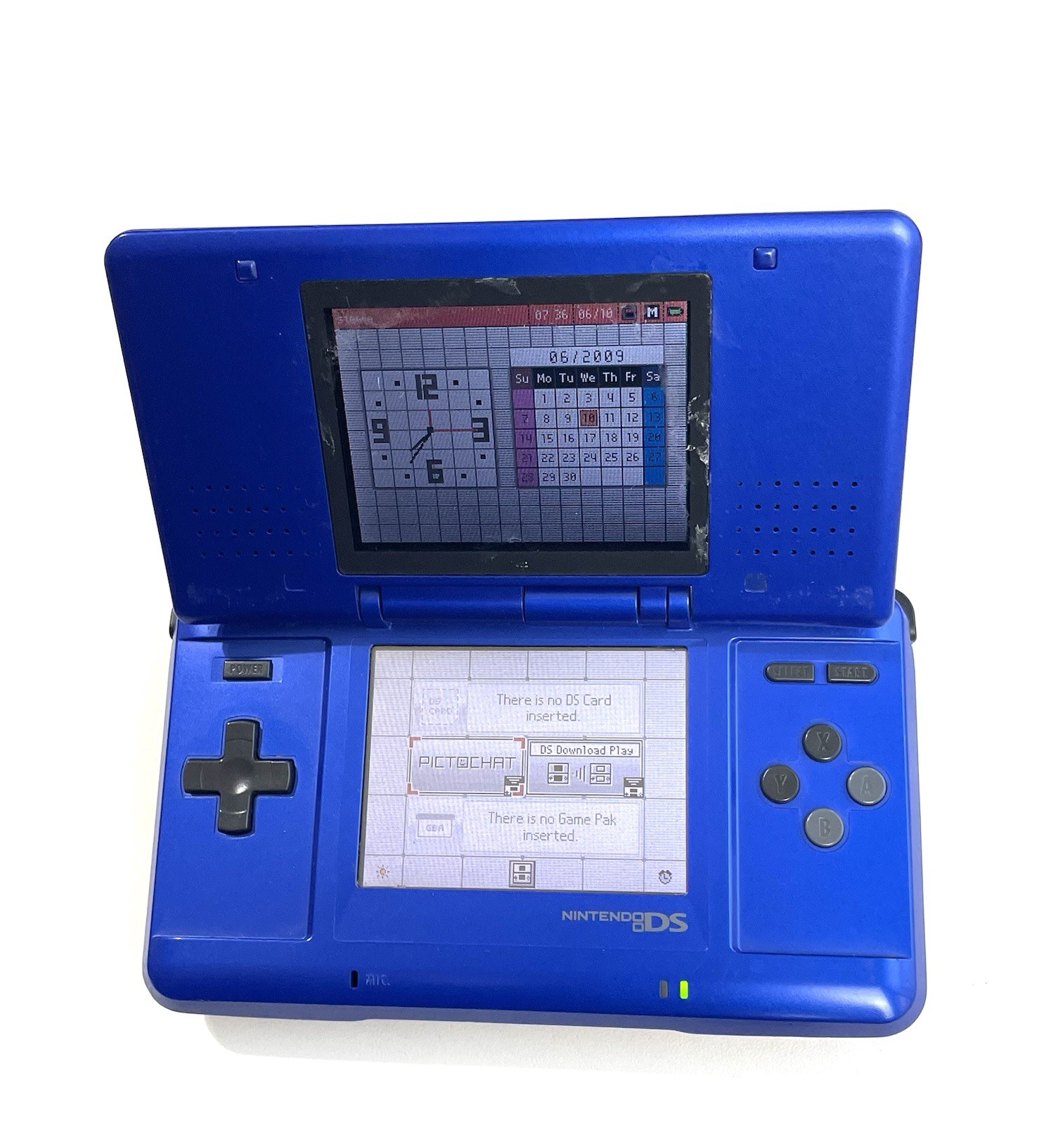 Nintendo DS Original NTR-001 Console w/ Soft Case & Charger *READ DESCRIPTION*