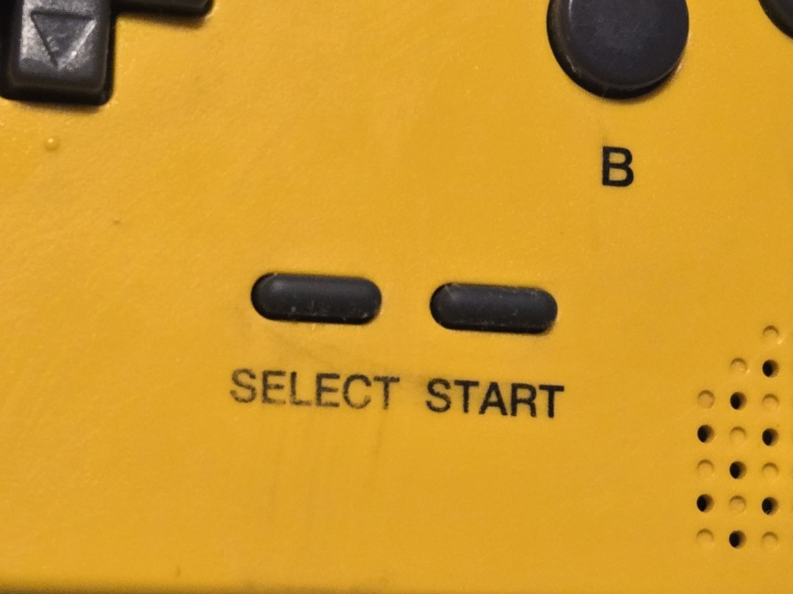 Nintendo Game Boy Pocket Yellow MGB-001 Console Tested Working Screen Line
