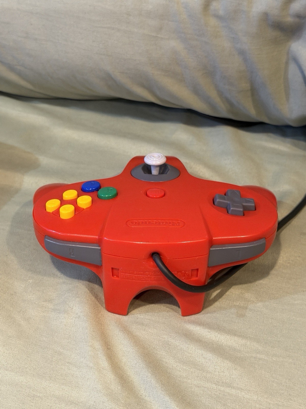 Nintendo 64 Gray Home Console w/ Red Controller, NTSC-U/C, NUS-001(USA)