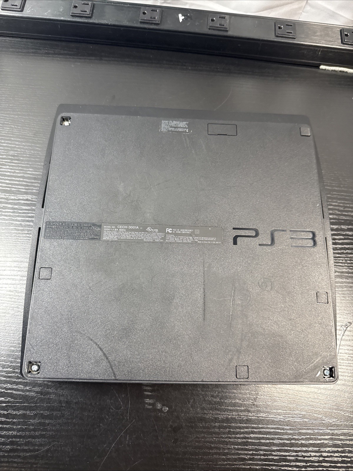Sony PlayStation 3 Slim CECH-3001A 160GB HDD Console Only Tested Working PS3