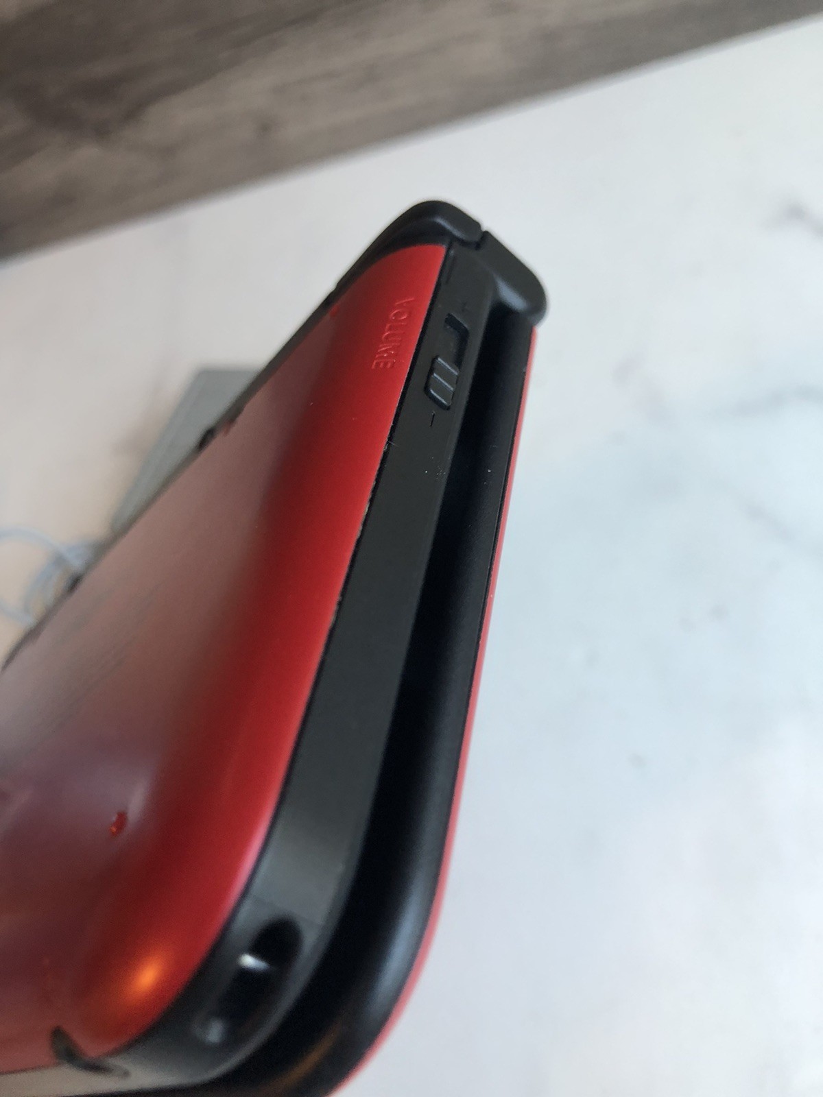 Nintendo 3DS XL Red Console SPR-001 US Version TESTED Stylus Bravely Default