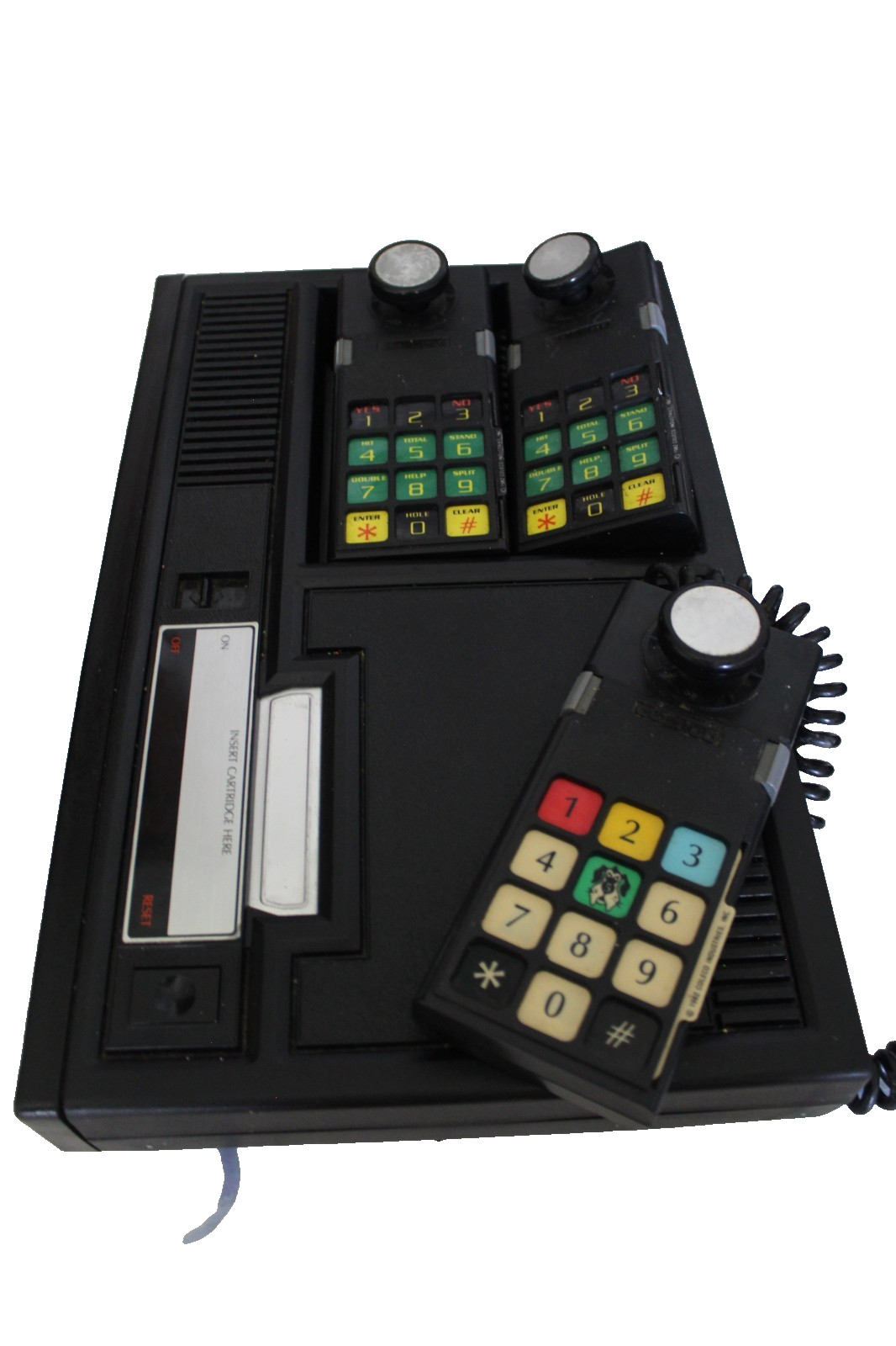 Vintage ColecoVision Console Lot with Expansion Module 1 and 2 UNTESTED